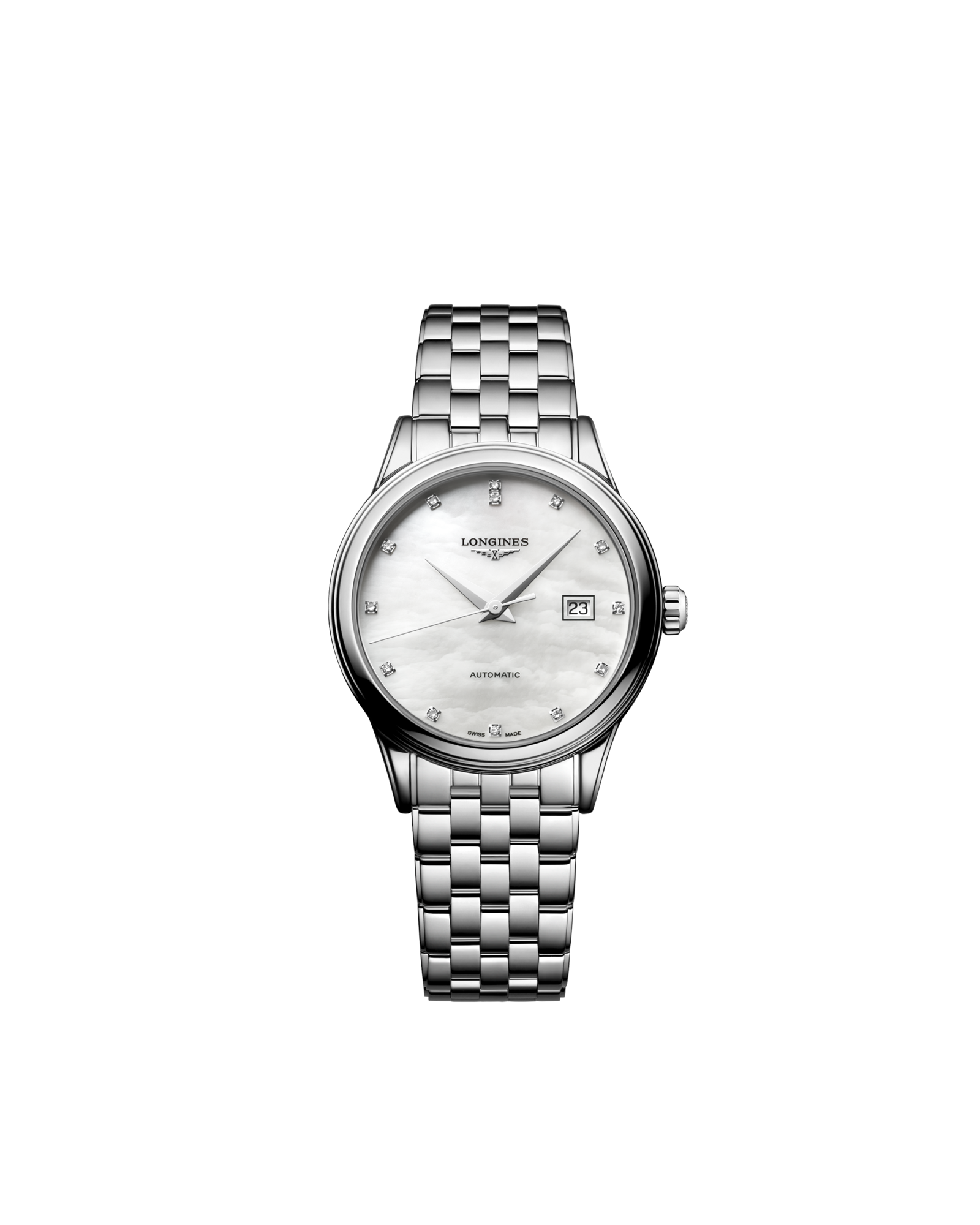 ［確実正規品］longines フラッグシップ　自動巻き フラッグシップ クラシック 自動巻、ステンレススティール