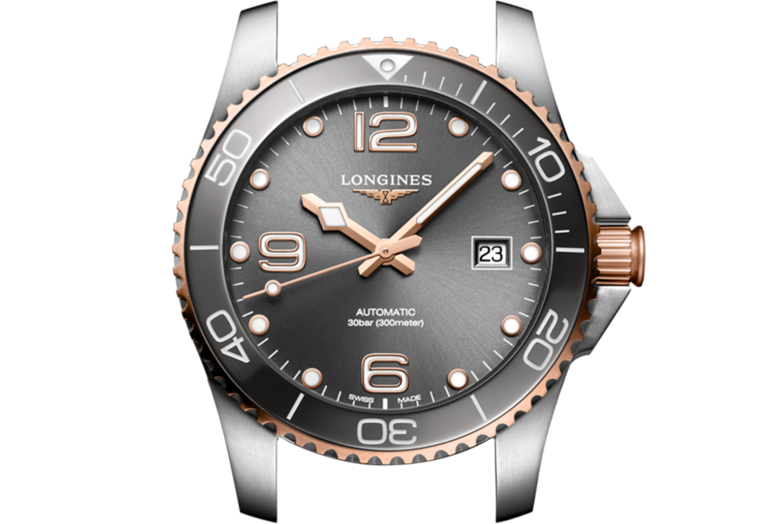 ハイドロコンクエスト | Ø 41.00 mm, サンレイグレー | L3.781.3.78.7