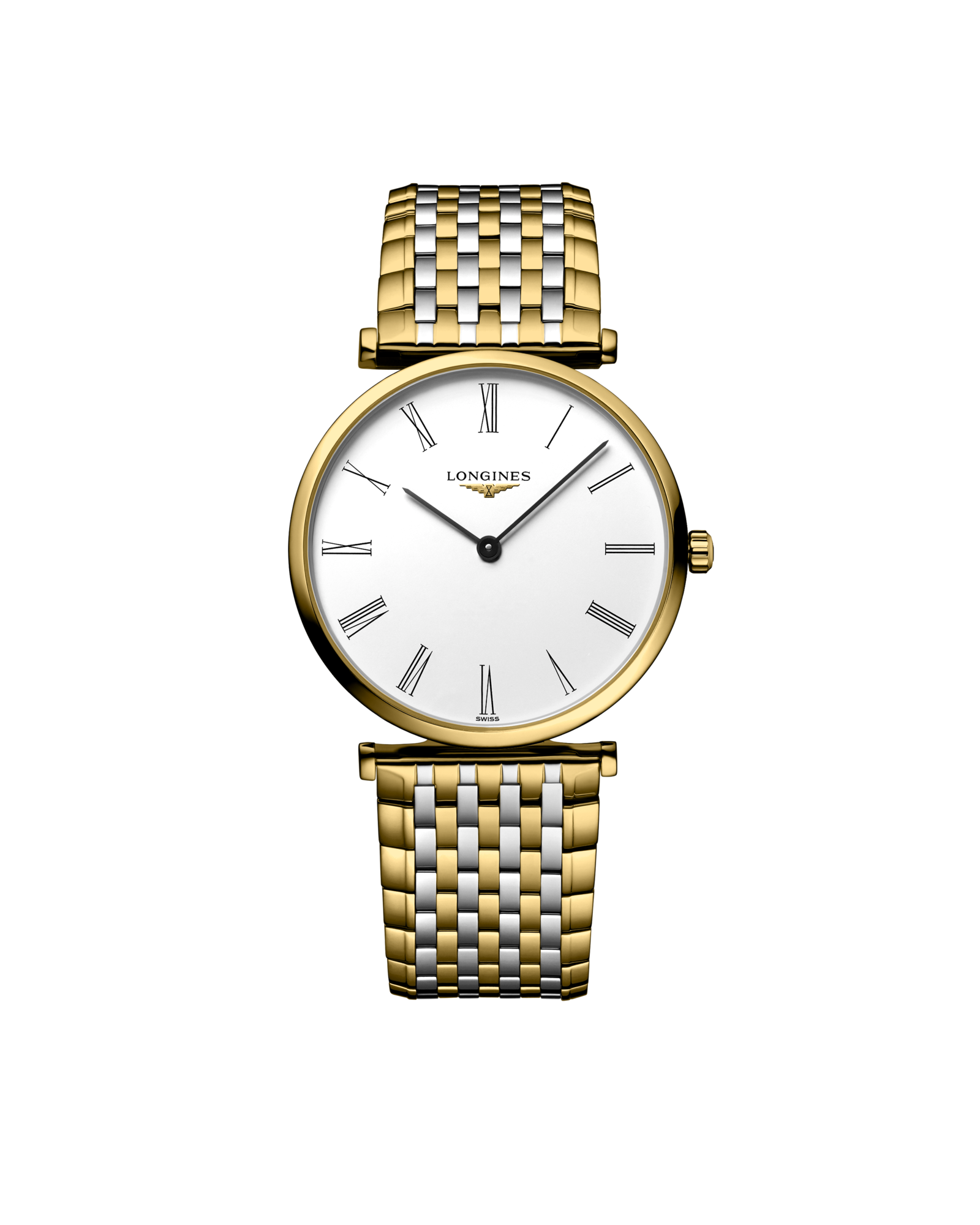 LA GRANDE CLASSIQUE DE LONGINES Quartz, Yellow Pvd Coating, White