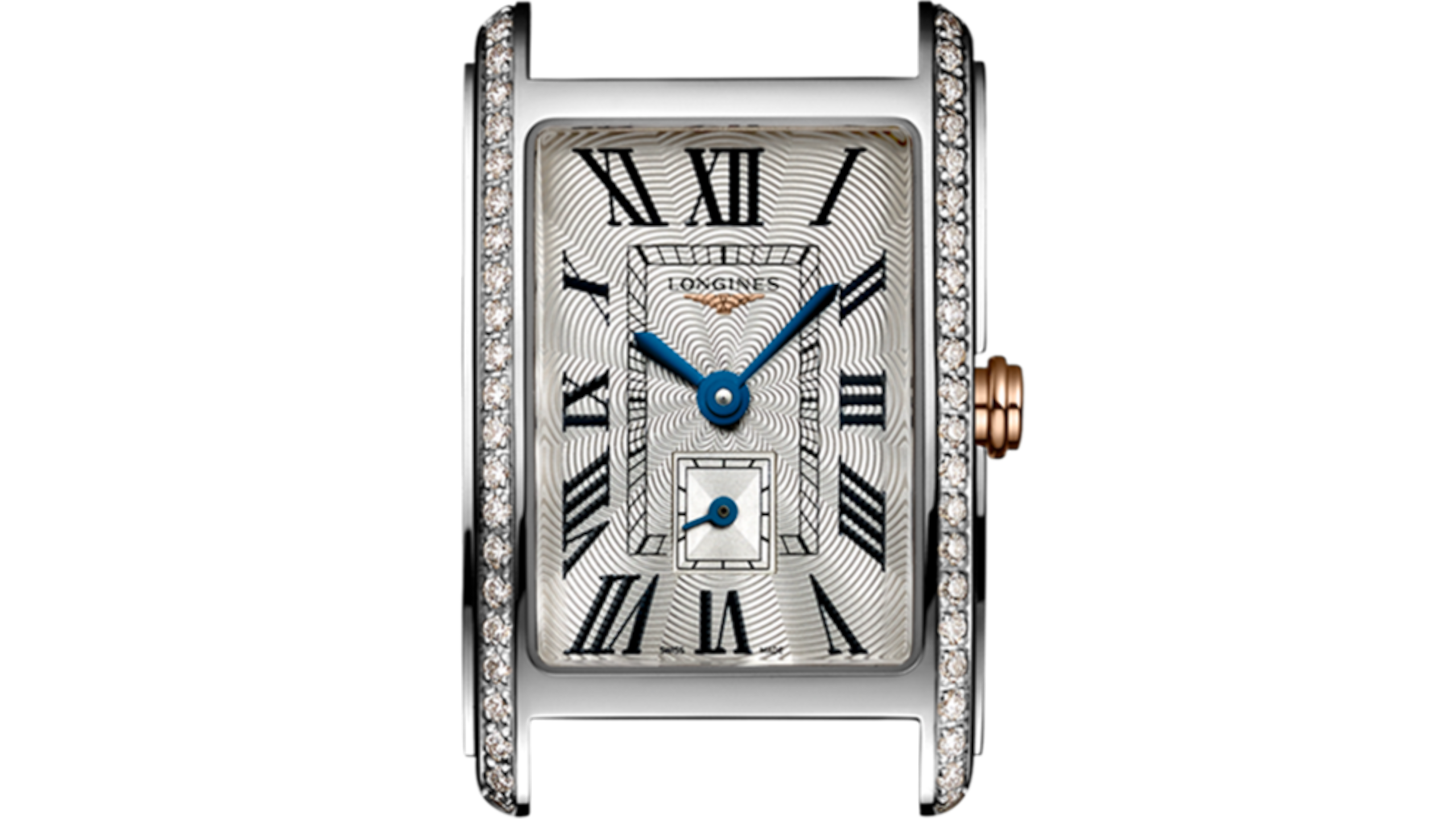 LONGINES DOLCEVITA Quartz, Stainless Steel With Rose Gold 18