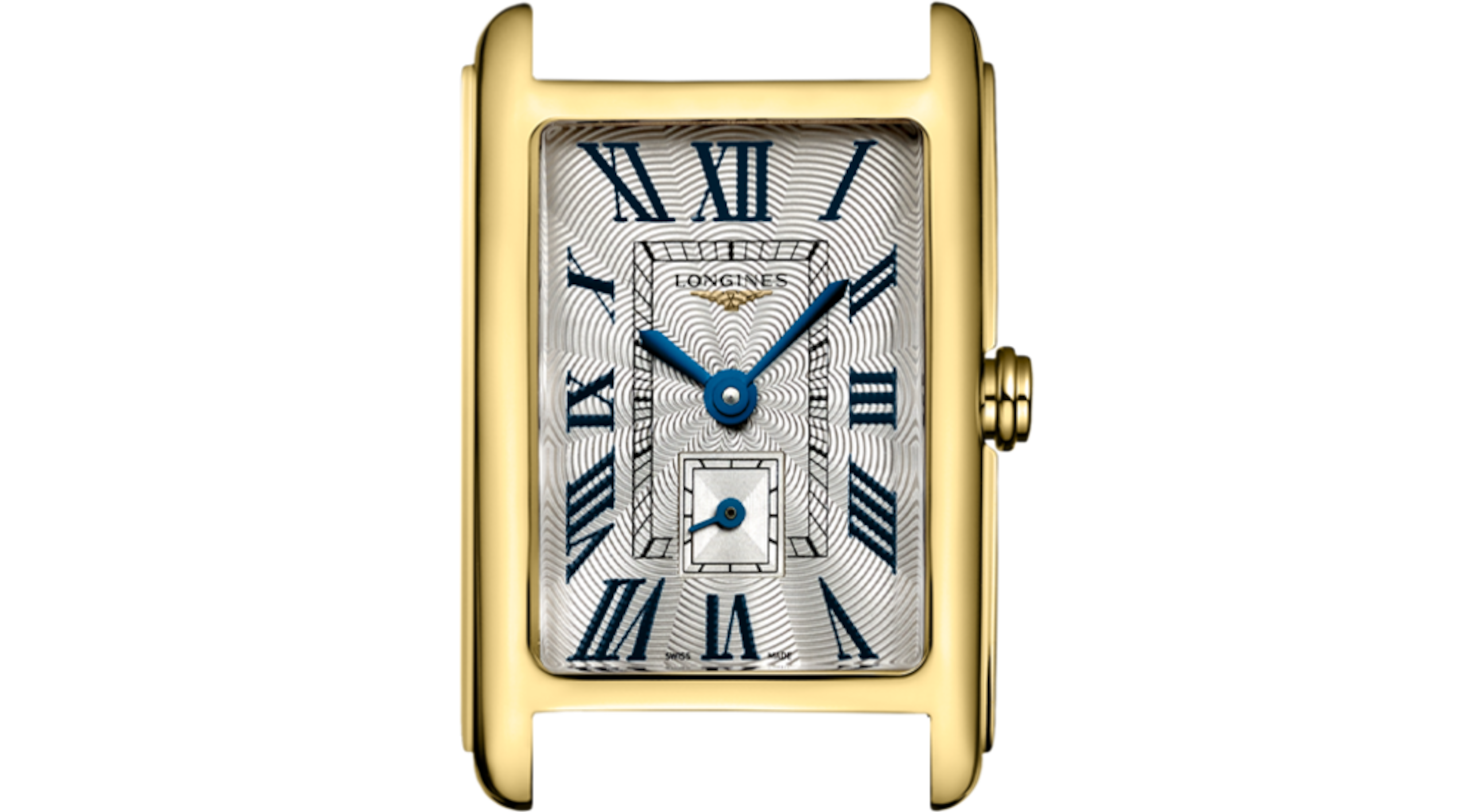 ロンジン ドルチェヴィータ クォーツ、18kイエローゴールド、シルバー