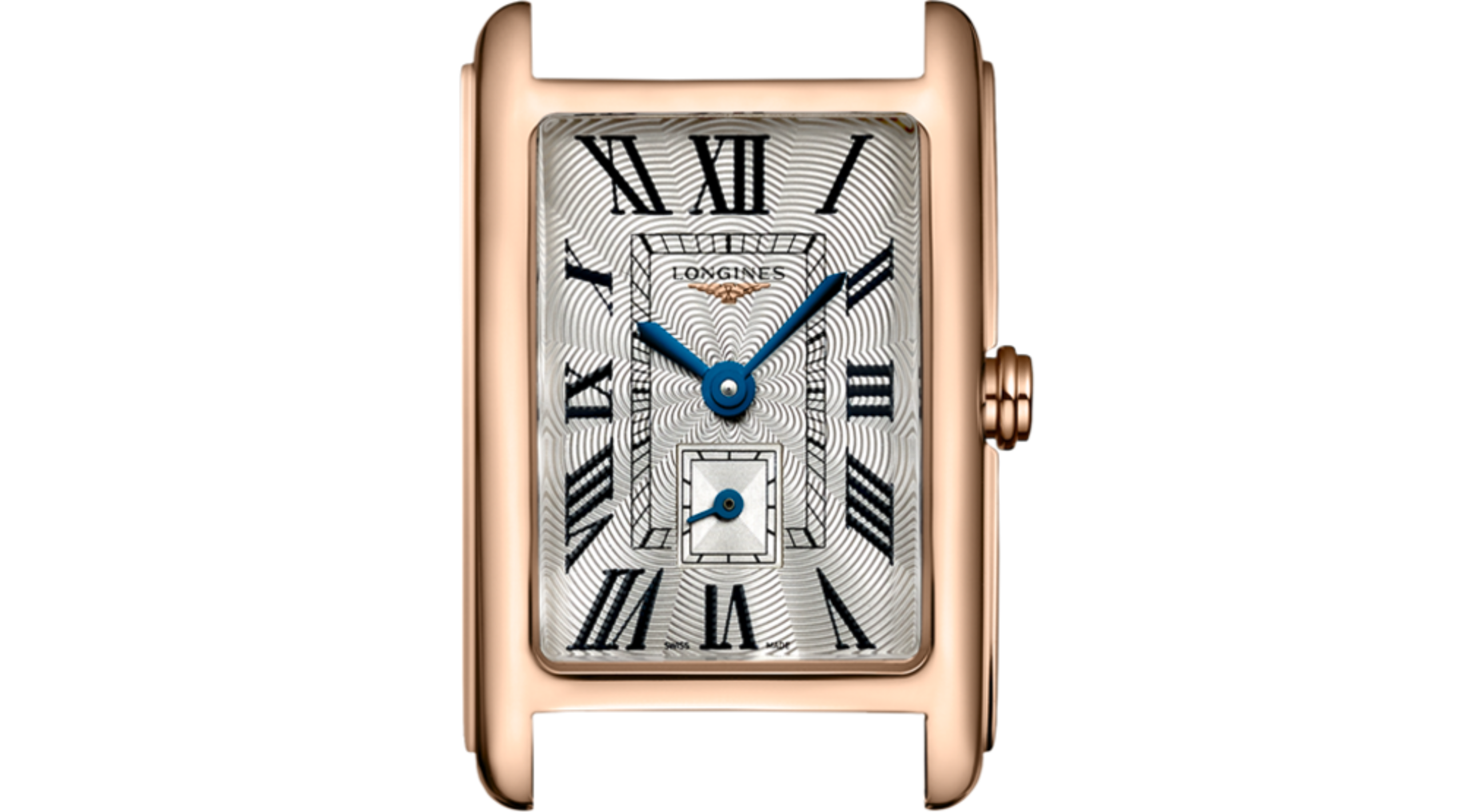 ロンジン ドルチェヴィータ クォーツ、18kピンクゴールド、シルバー