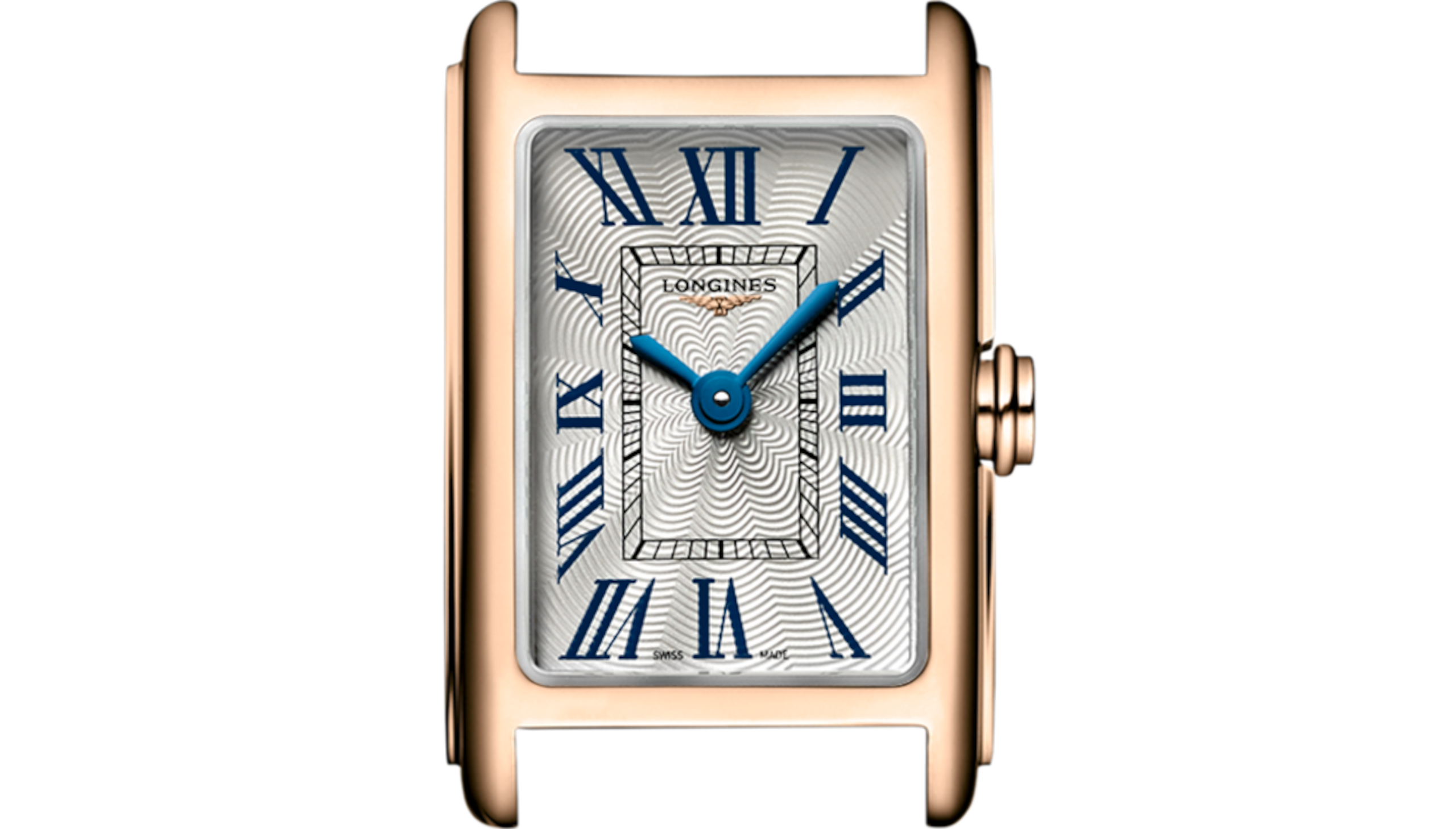 ロンジン ドルチェヴィータ クォーツ、18kピンクゴールド、シルバー