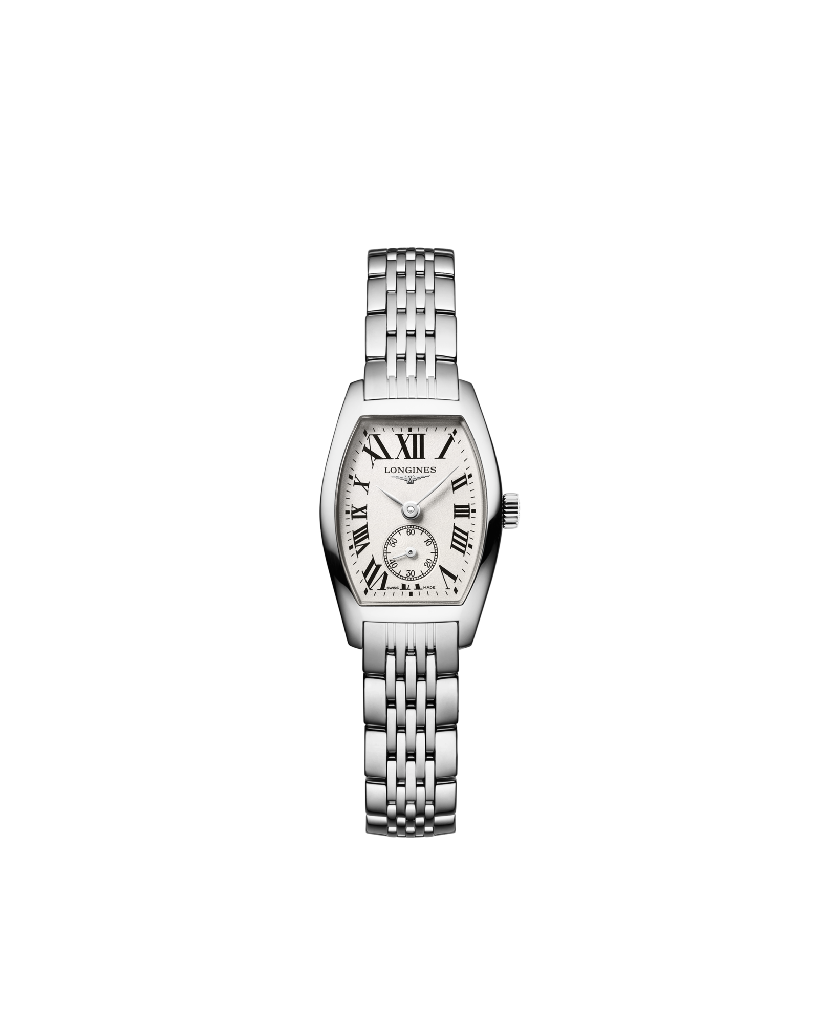 LONGINES EVIDENZA Quartz, Stainless Steel, Silver Dial, Bracelet Watch |  LONGINES SG