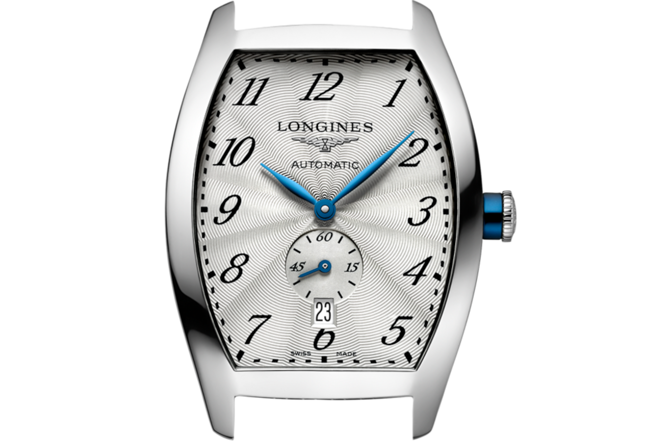 ロンジン エヴィデンツァ 自動巻、ステンレススティール、シルバー