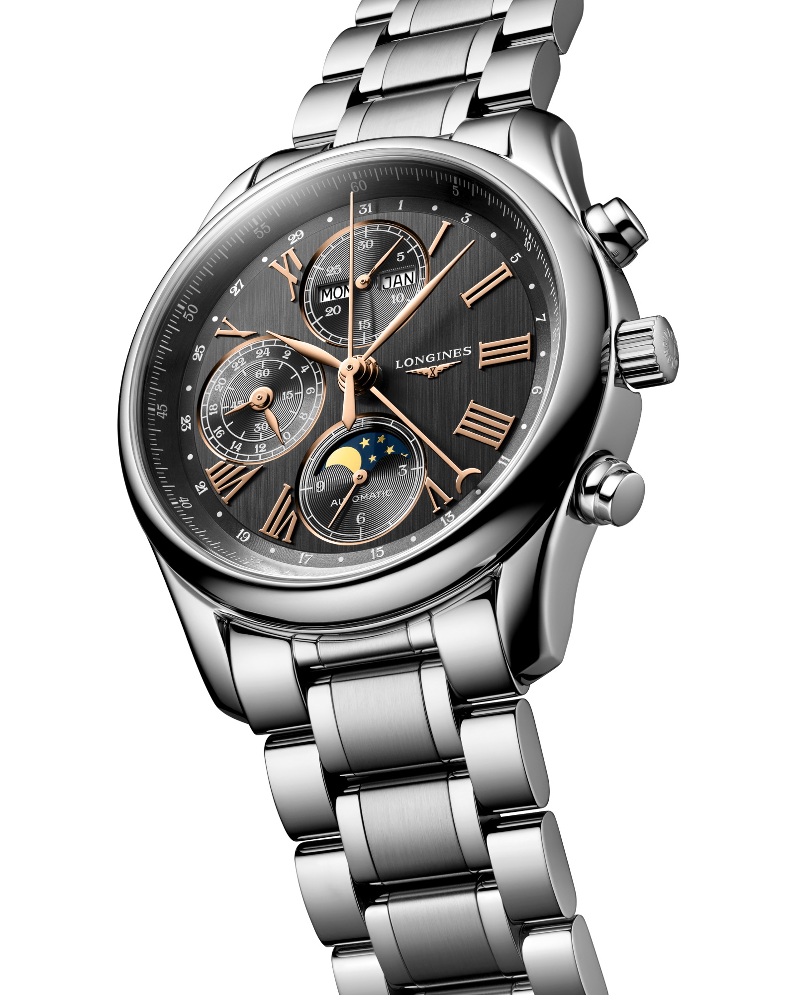 ロンジン マスター コレクション クロノグラフ：タイムレスな伝統
