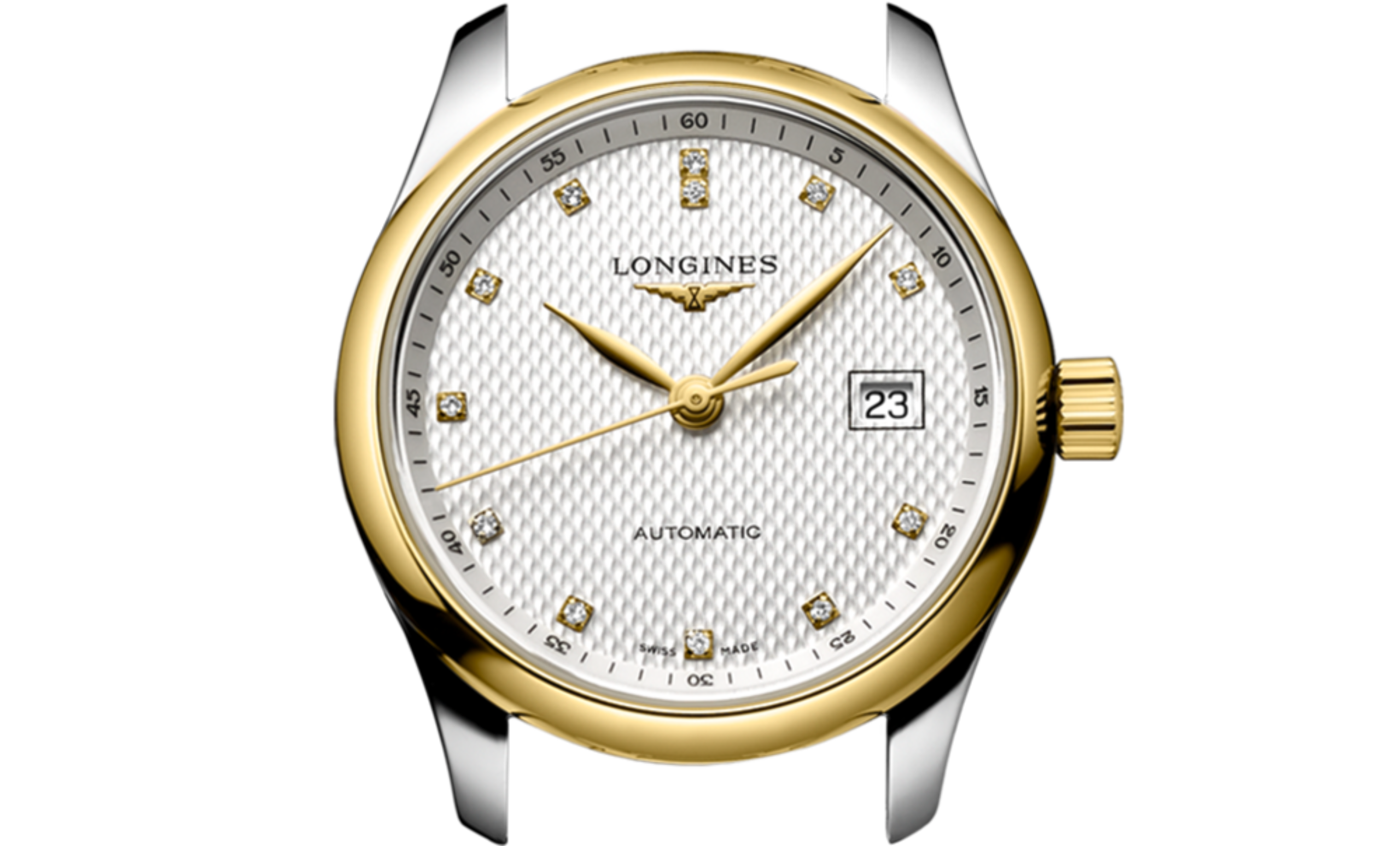 ロンジン マスターコレクション 自動巻、ステンレススチール&18k