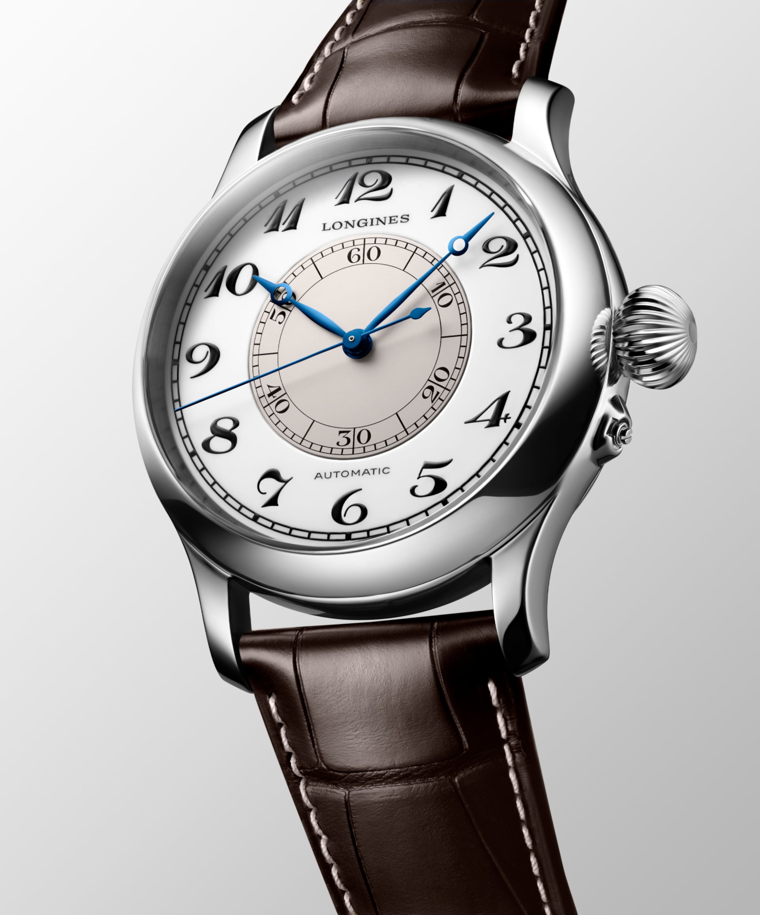 Longines WEEMS SECOND-SETTING WATCH automatic stainless steel Watch - L2.713.4.13.0