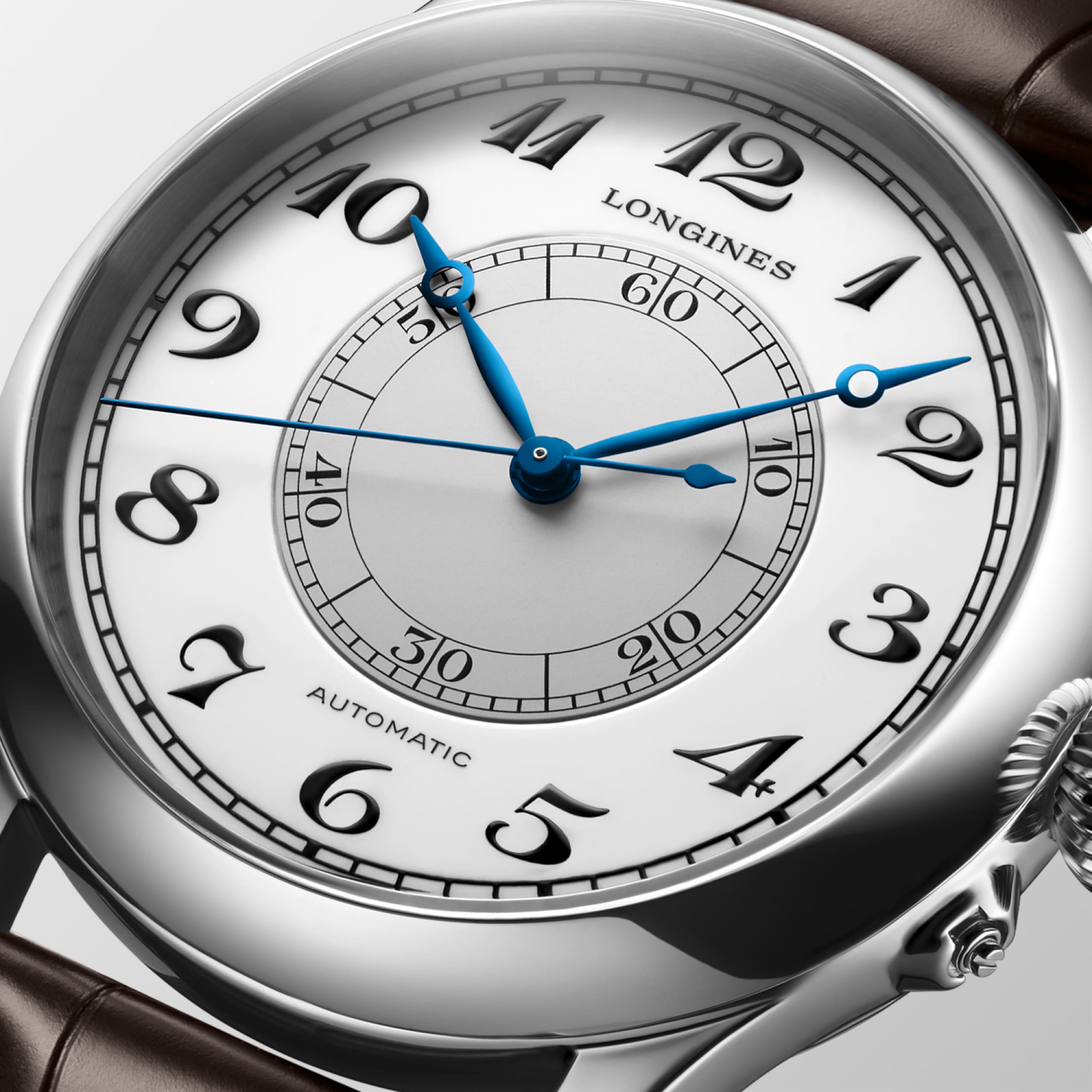 Longines WEEMS SECOND-SETTING WATCH automatic stainless steel Watch - L2.713.4.13.0