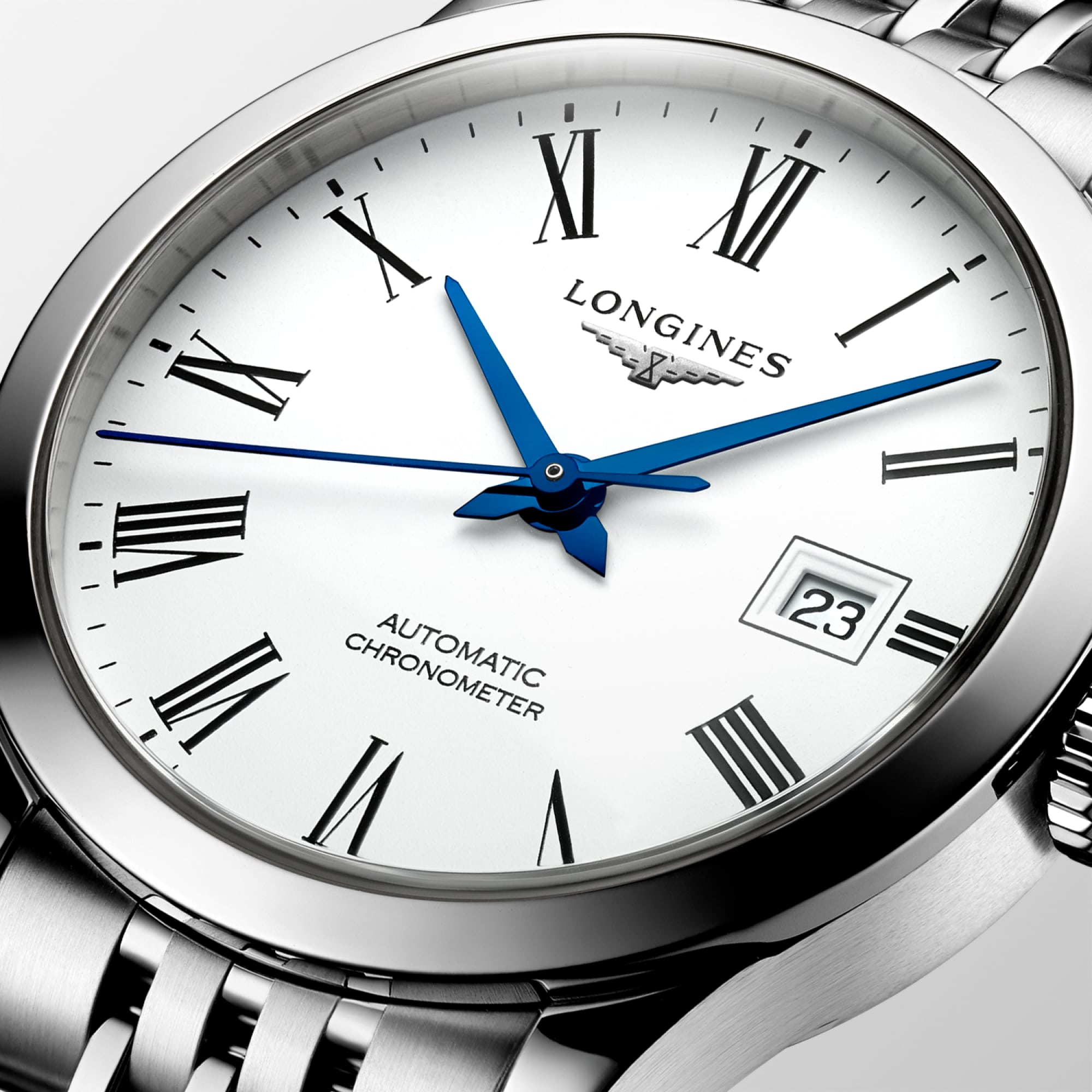 RECORD | Ø 30.00 mm, White Matt | L2.321.4.11.6 | LONGINES