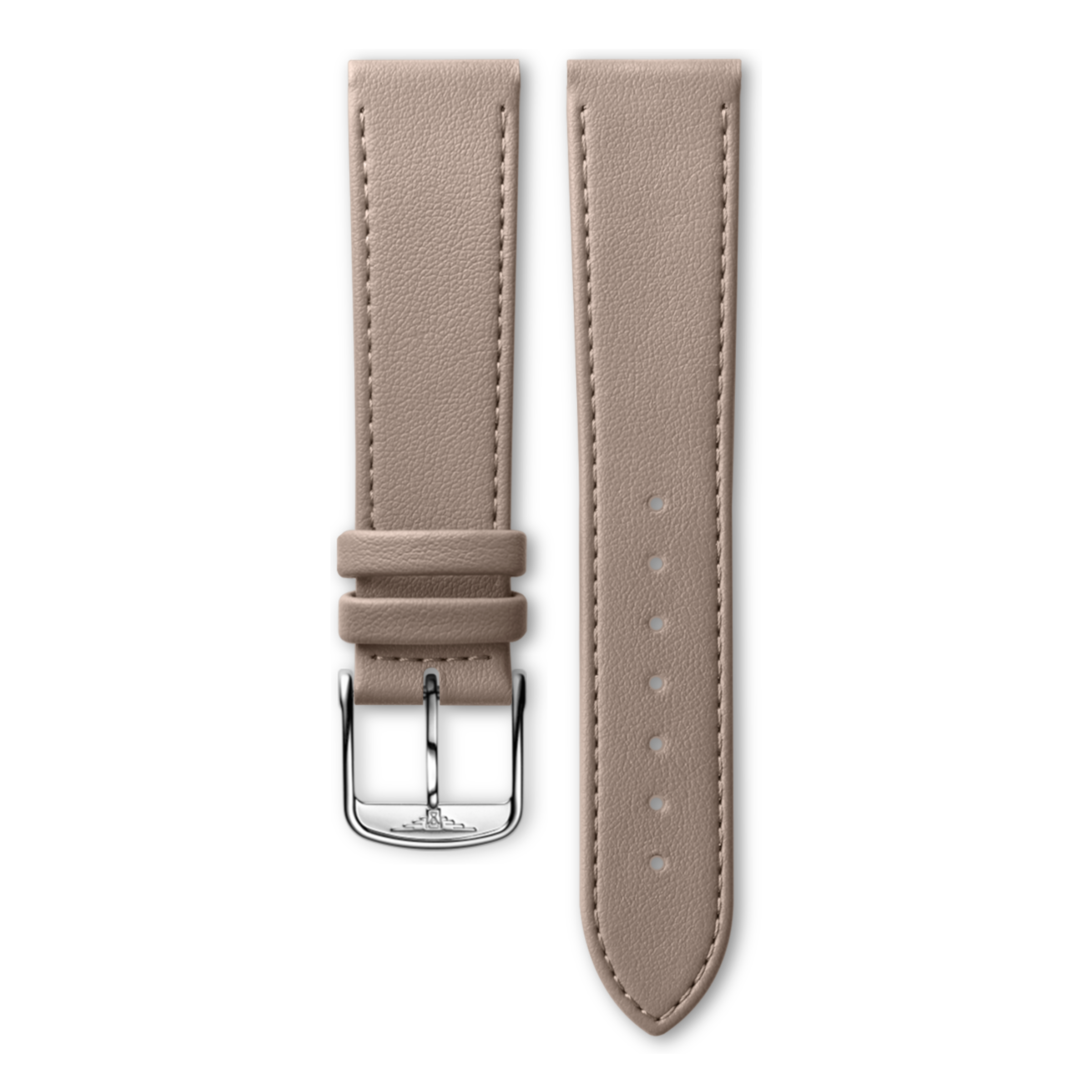 Beige synthetic strap