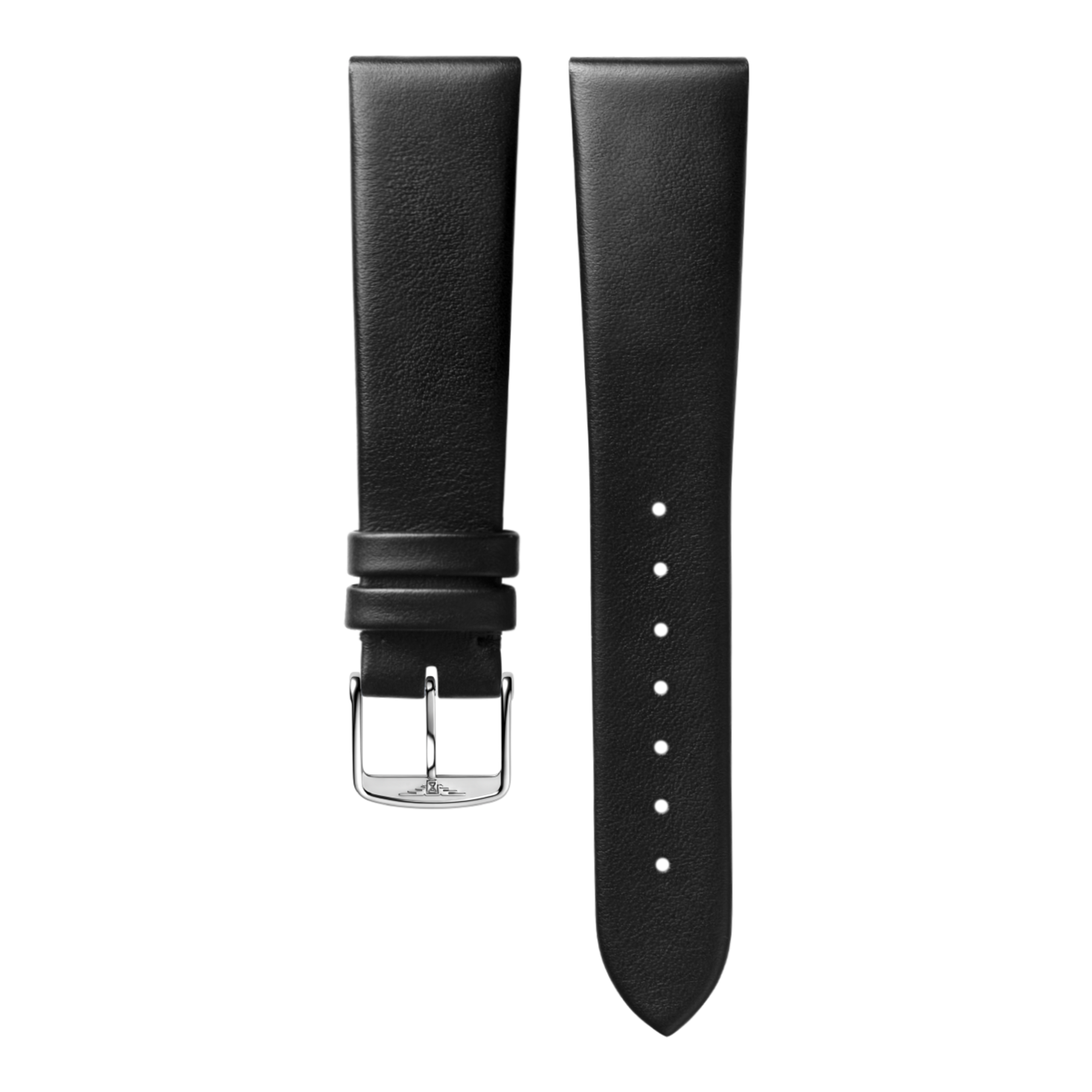 Bracelet en cuir de veau noir