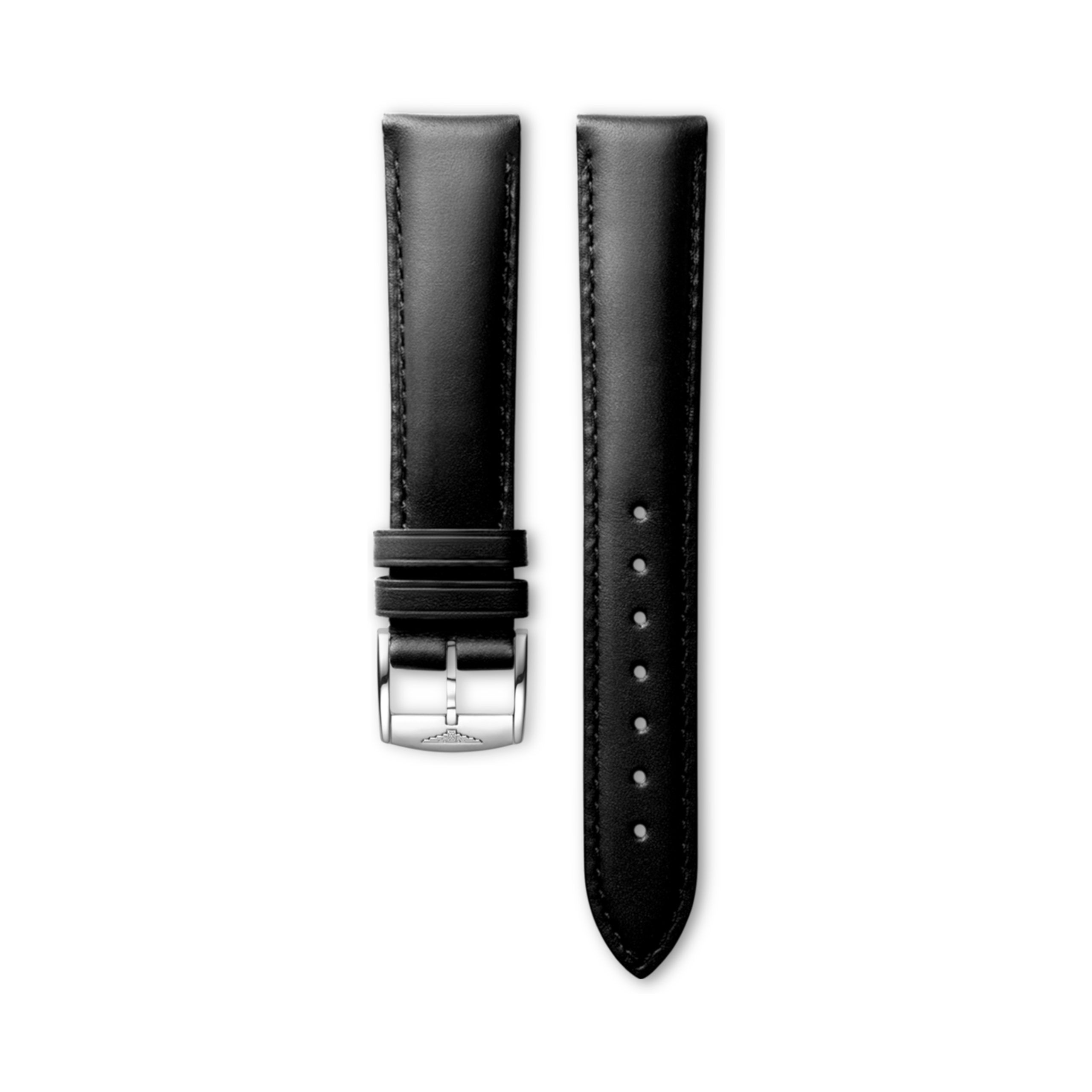 Longines Black calf leather strap - L682169111 & L649169110