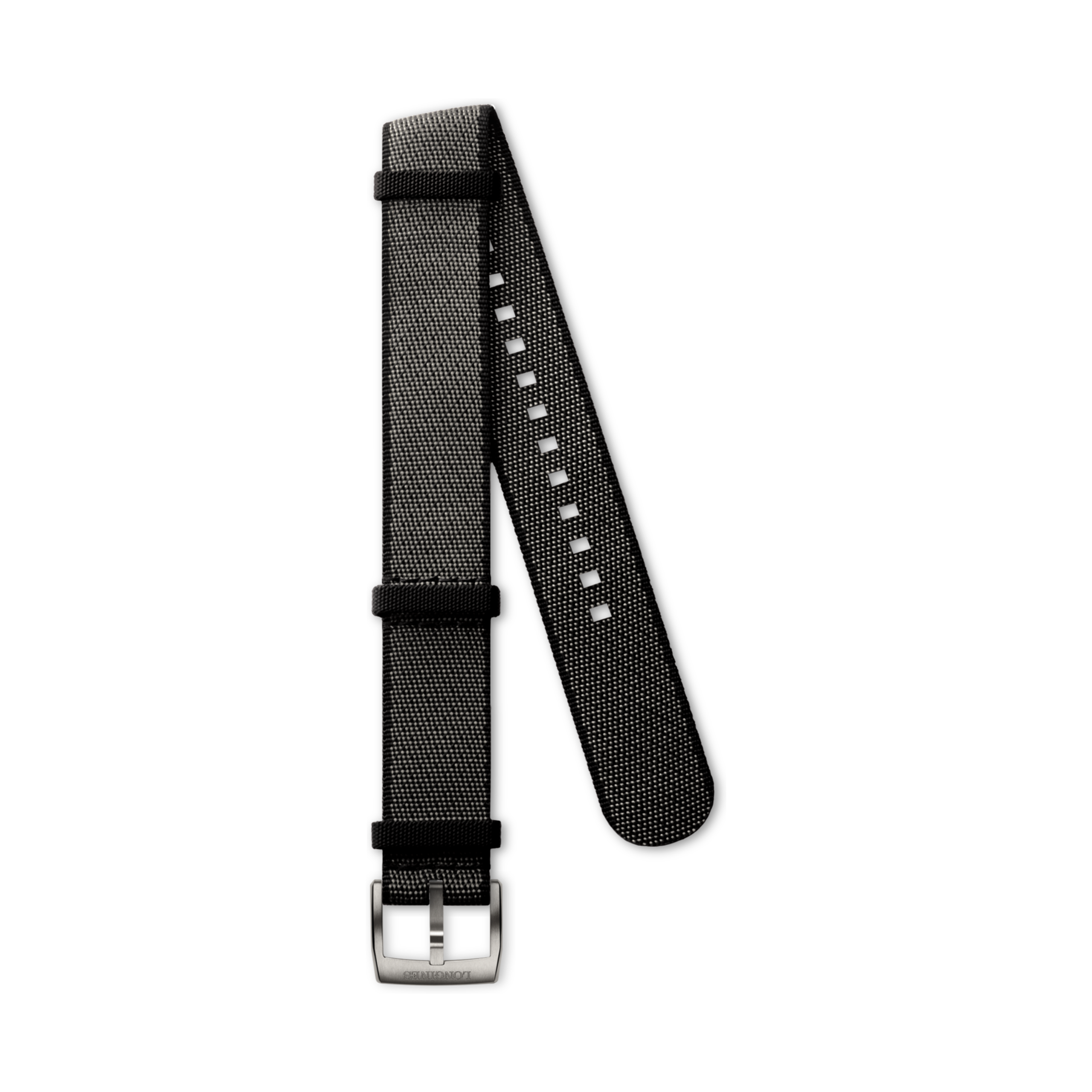 Longines Schwarzes Nato-Armband Strap - CL682169449