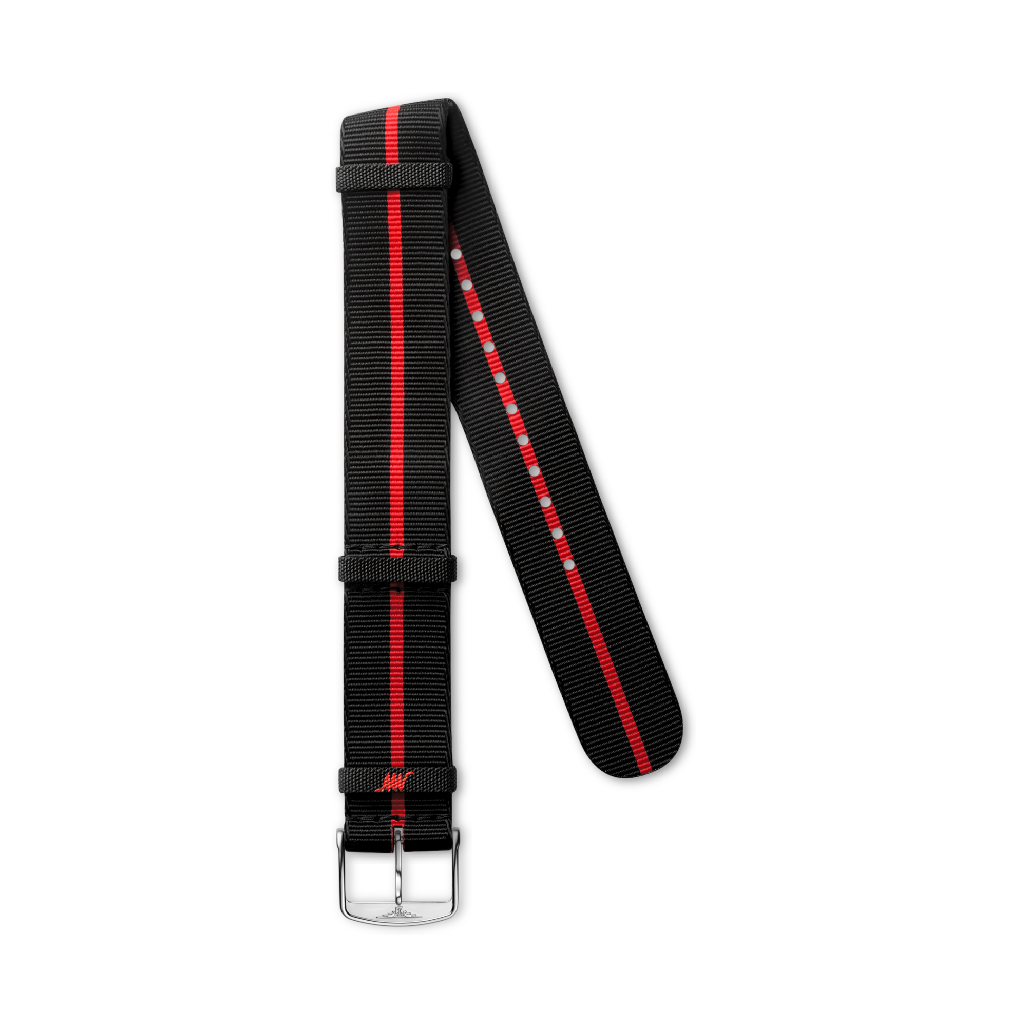 Black & Red Line Nato Strap L682166500, Ultra‑Chron | Longines®