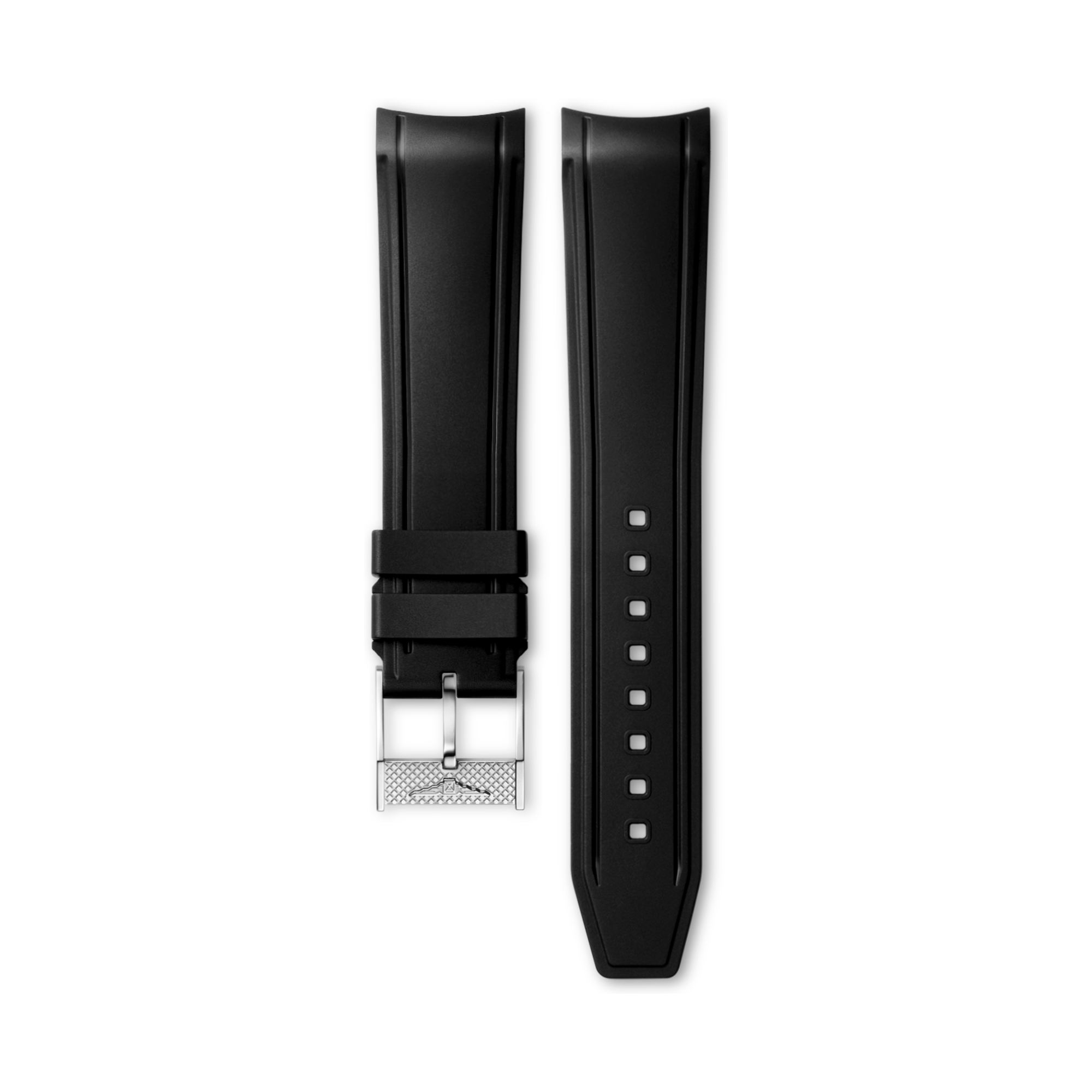 Black Rubber Strap Cl682172263, 20mm, LONGINES LEGEND DIVER