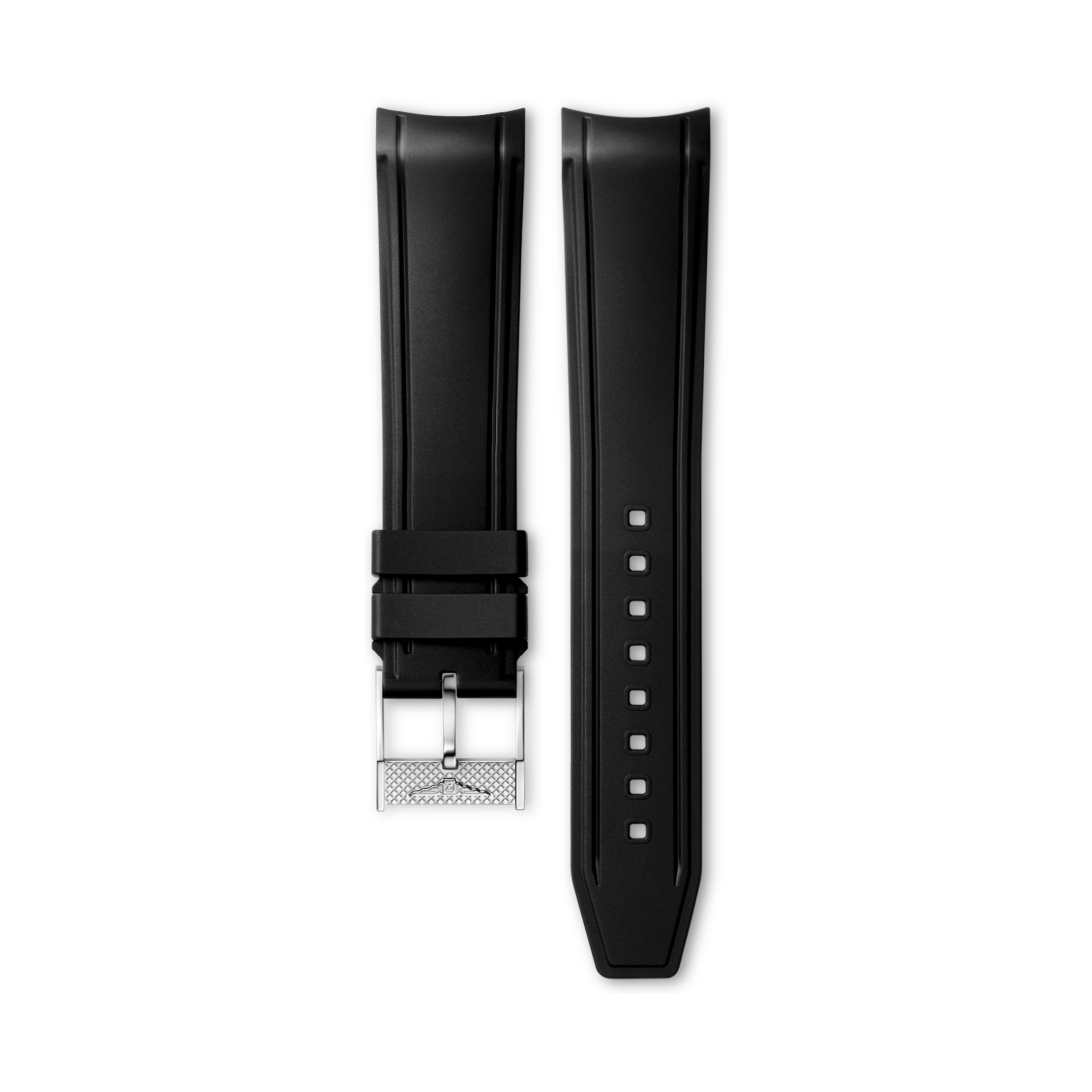 Longines Black rubber strap - CL682172263