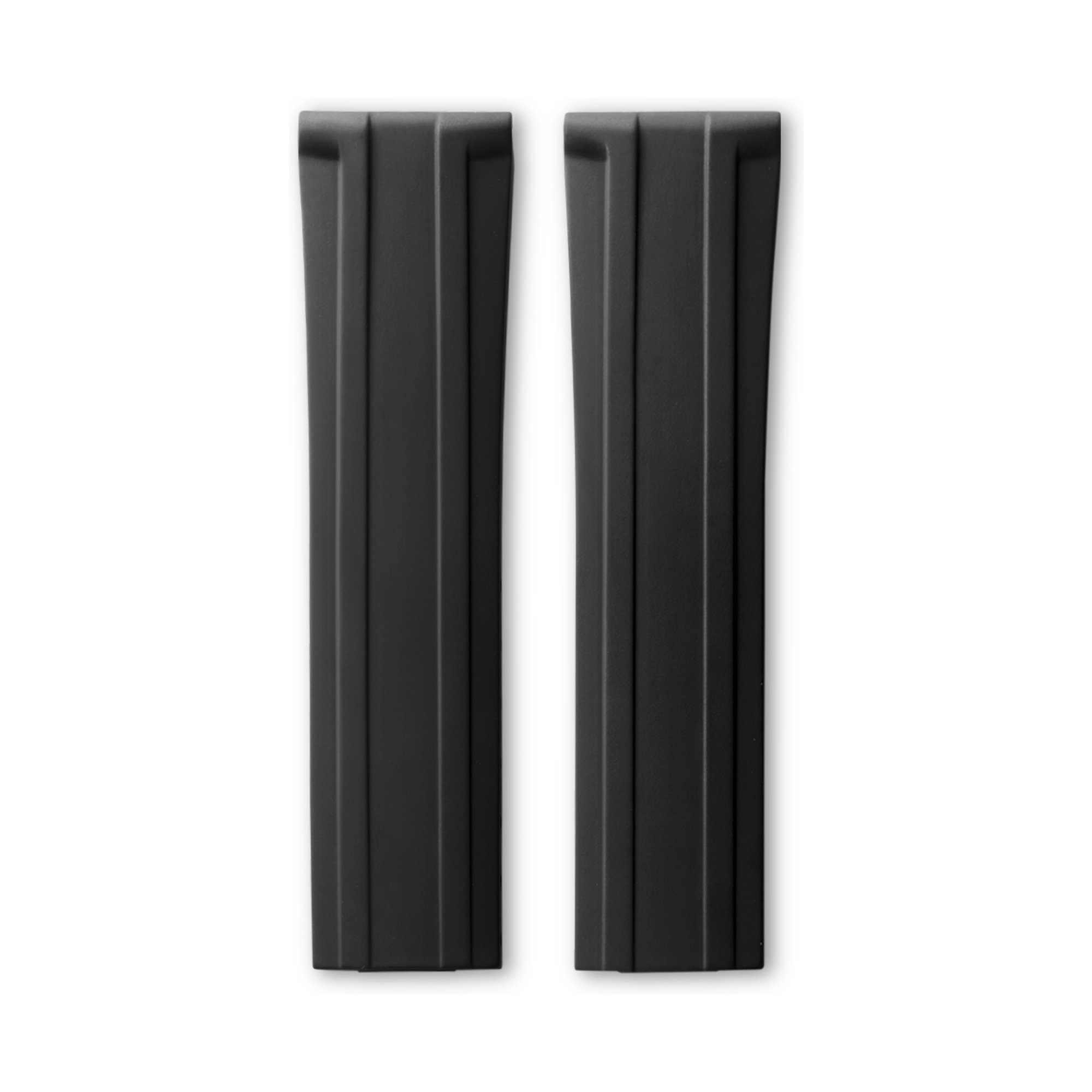 ブラックラバーストラップ CL682142867, 22mm, ロンジン レジェンド