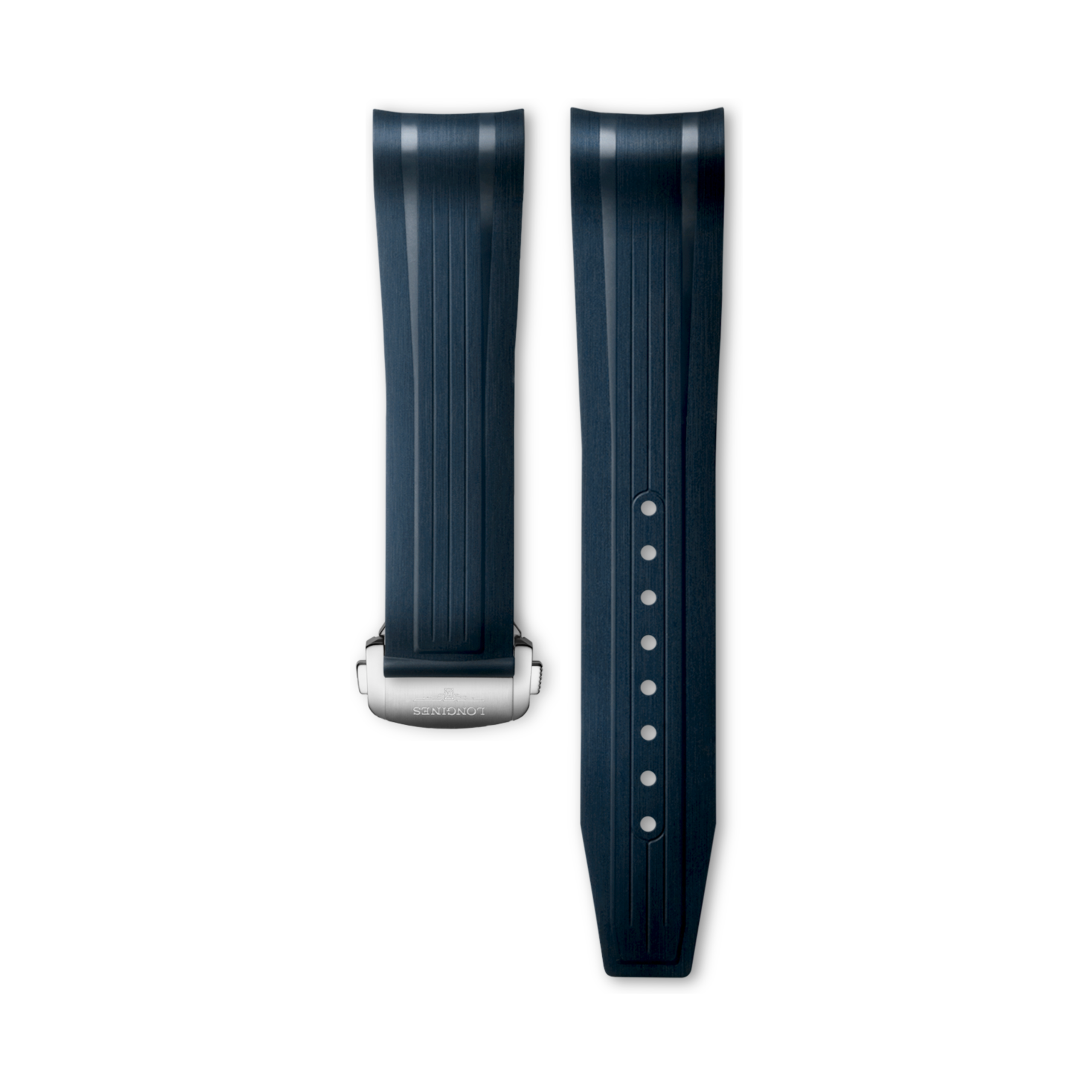 Longines Blue rubber strap - L682170682 & L639166100