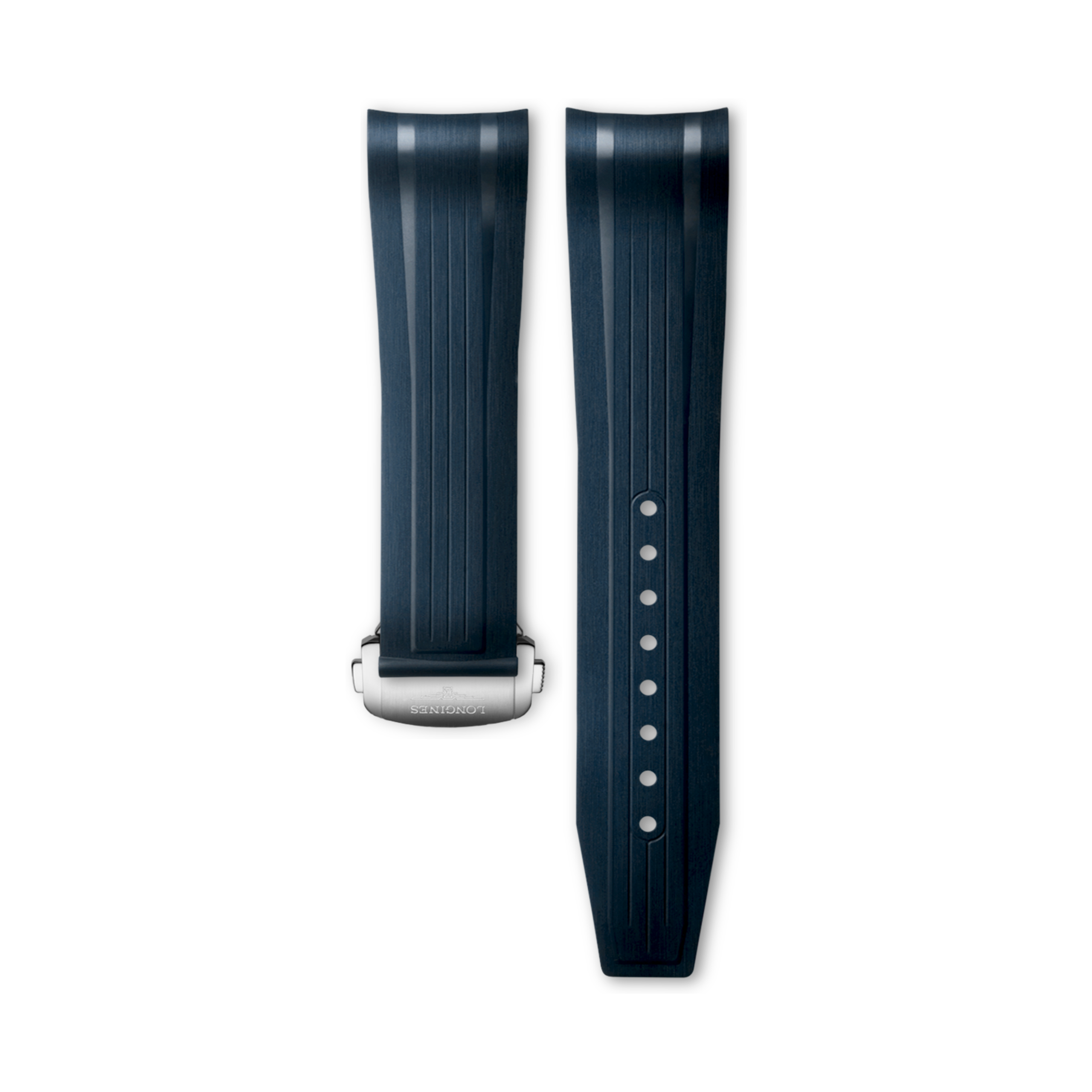 Longines Blue rubber strap - L682170707 & L639166100
