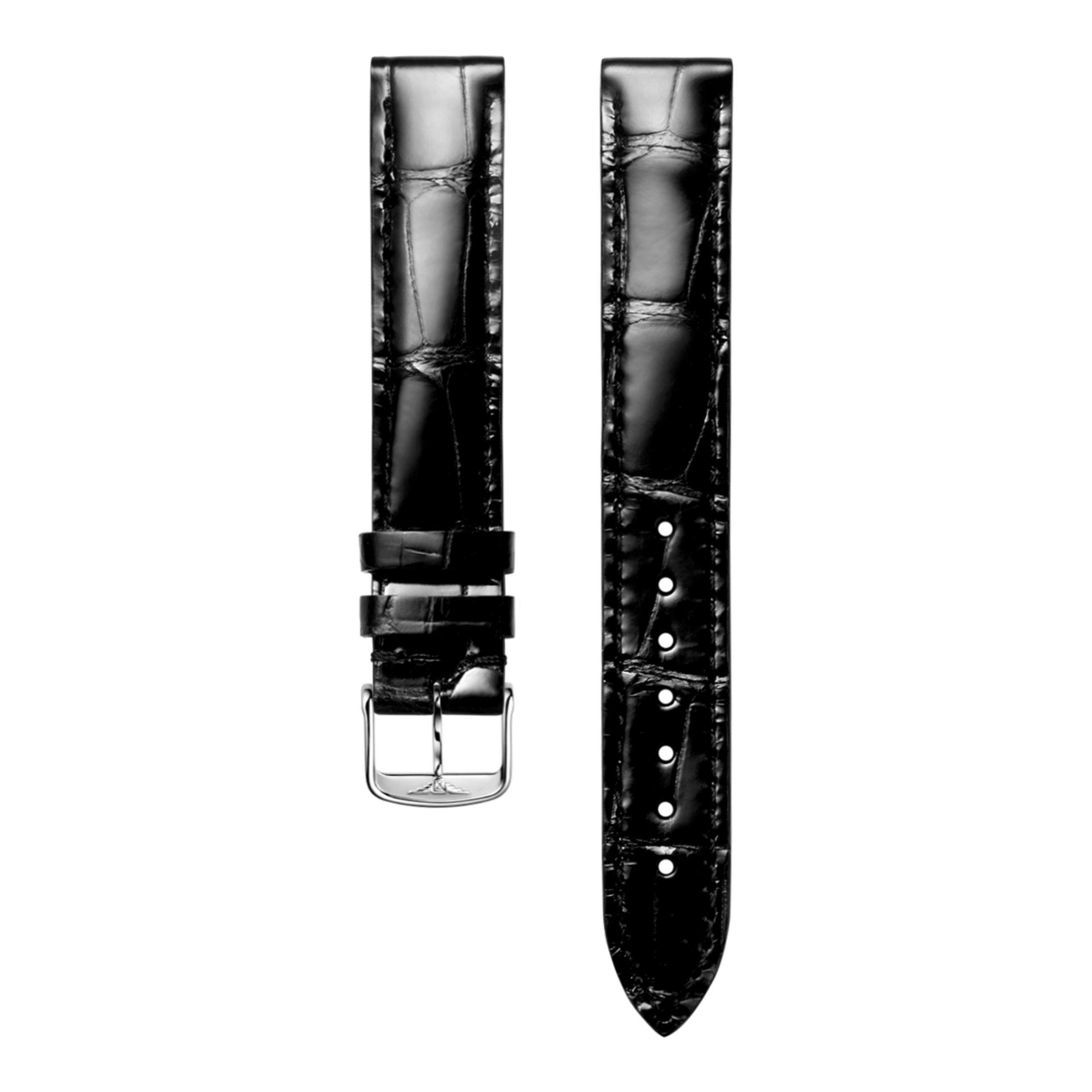 マットブラウン アリゲーター ストラップ Cl682101351, 14cm マットブラウン アリゲーター ストラップ Cl682101351, 14cm