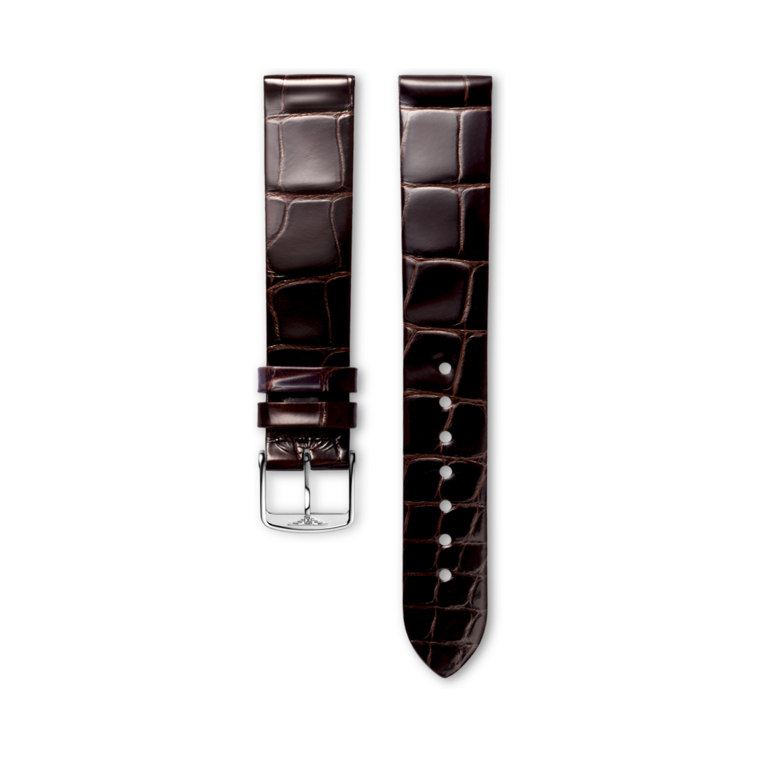 Longines Bright brown alligator strap - L682111474 & L649101655