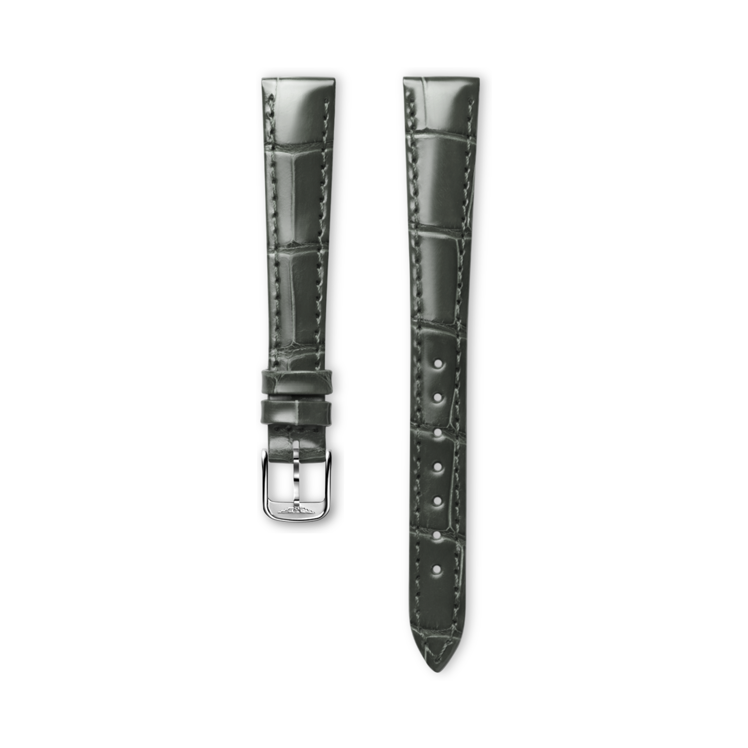 Longines Bright grey alligator strap - L682145118 & L649101647