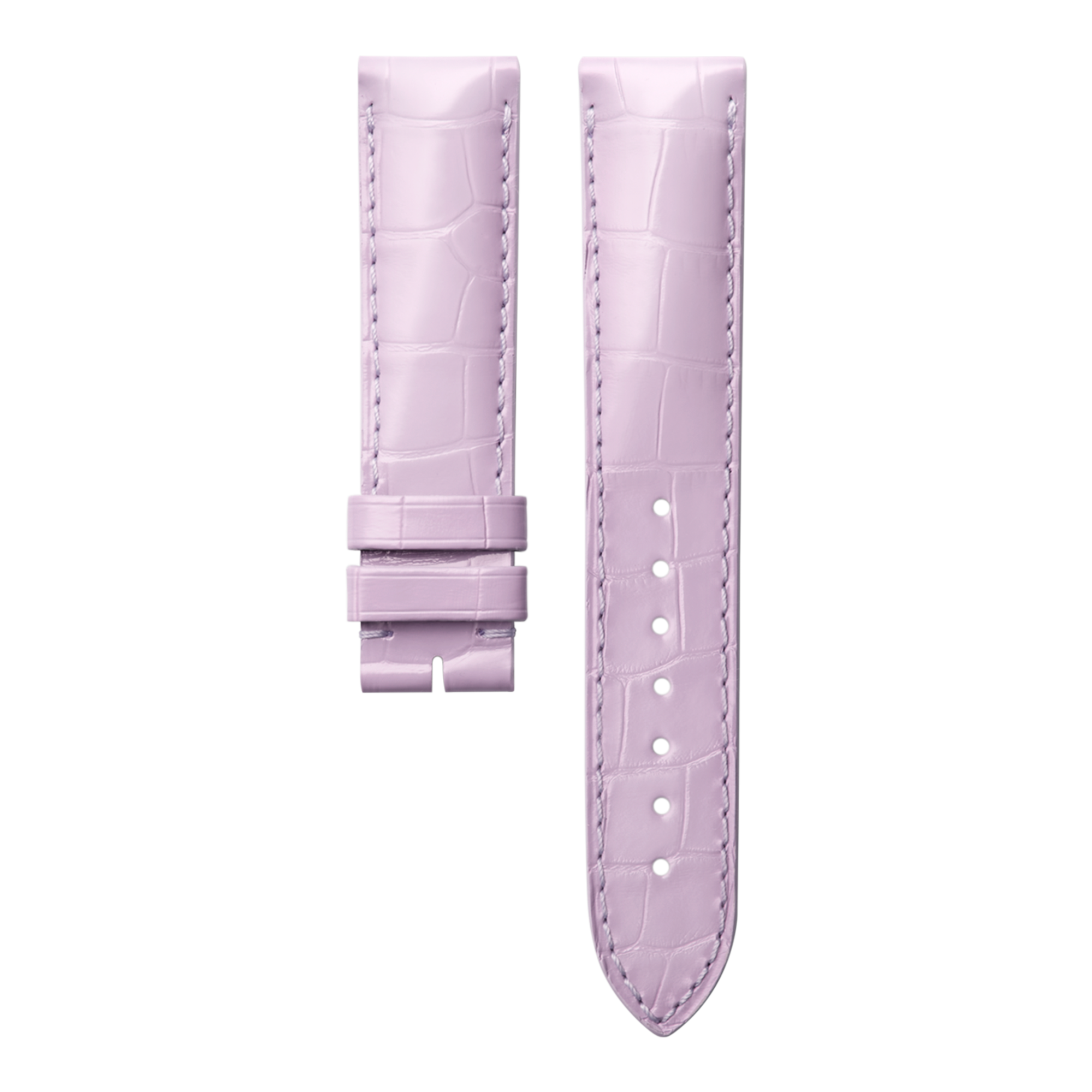 Bright Lilac Alligator Strap 19mm | CL682121343 | THE LONGINES