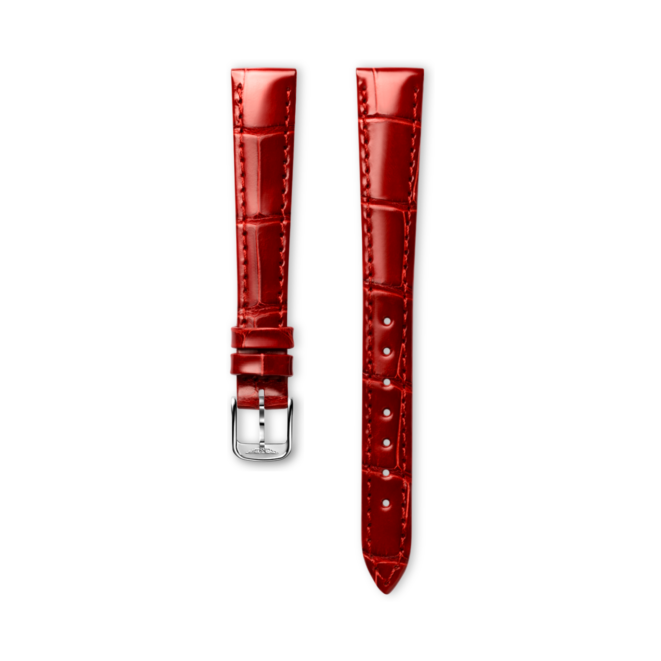 Longines Bright red alligator strap - L682145117 & L649101647