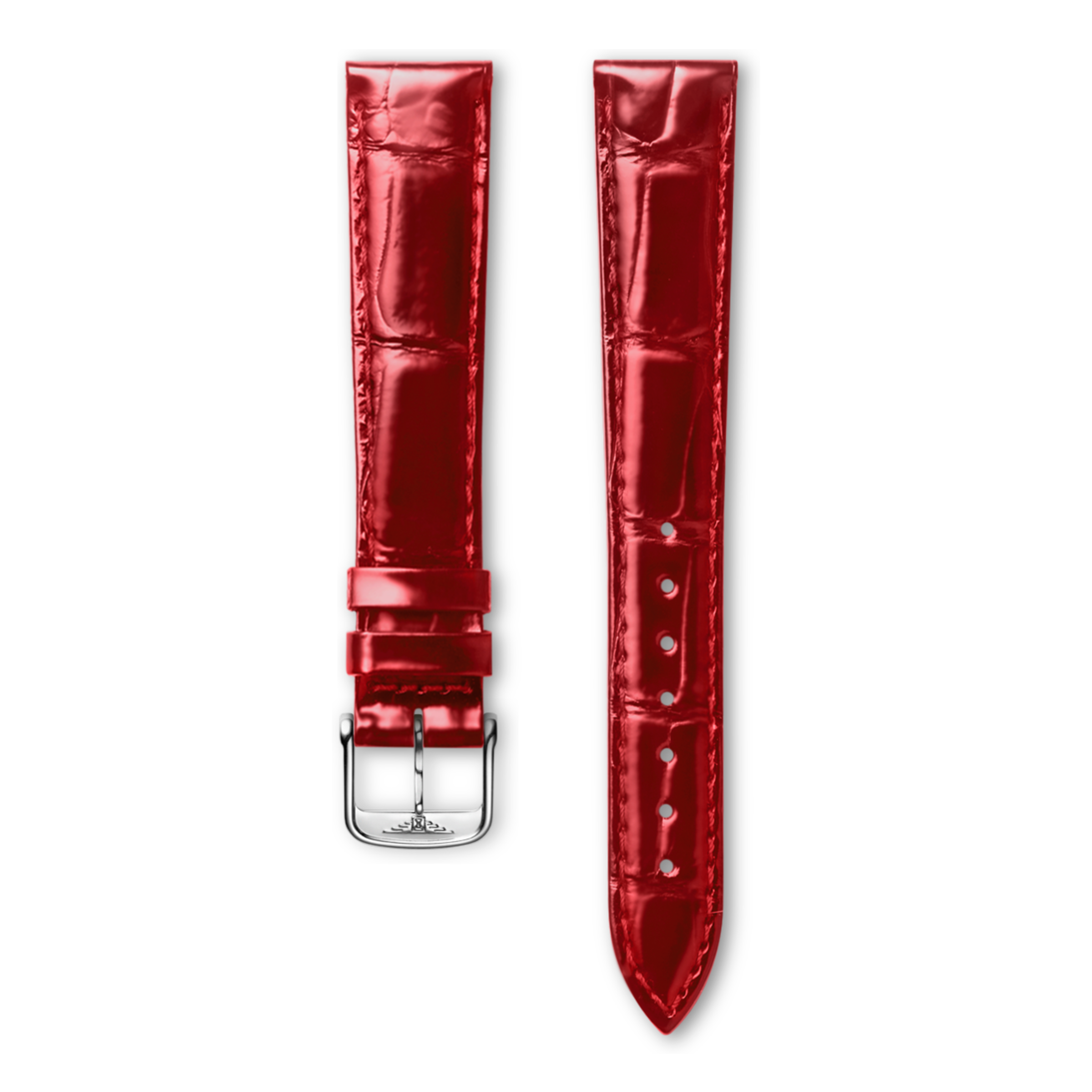 Longines Bright red alligator strap Strap - L682162711 & L649101649