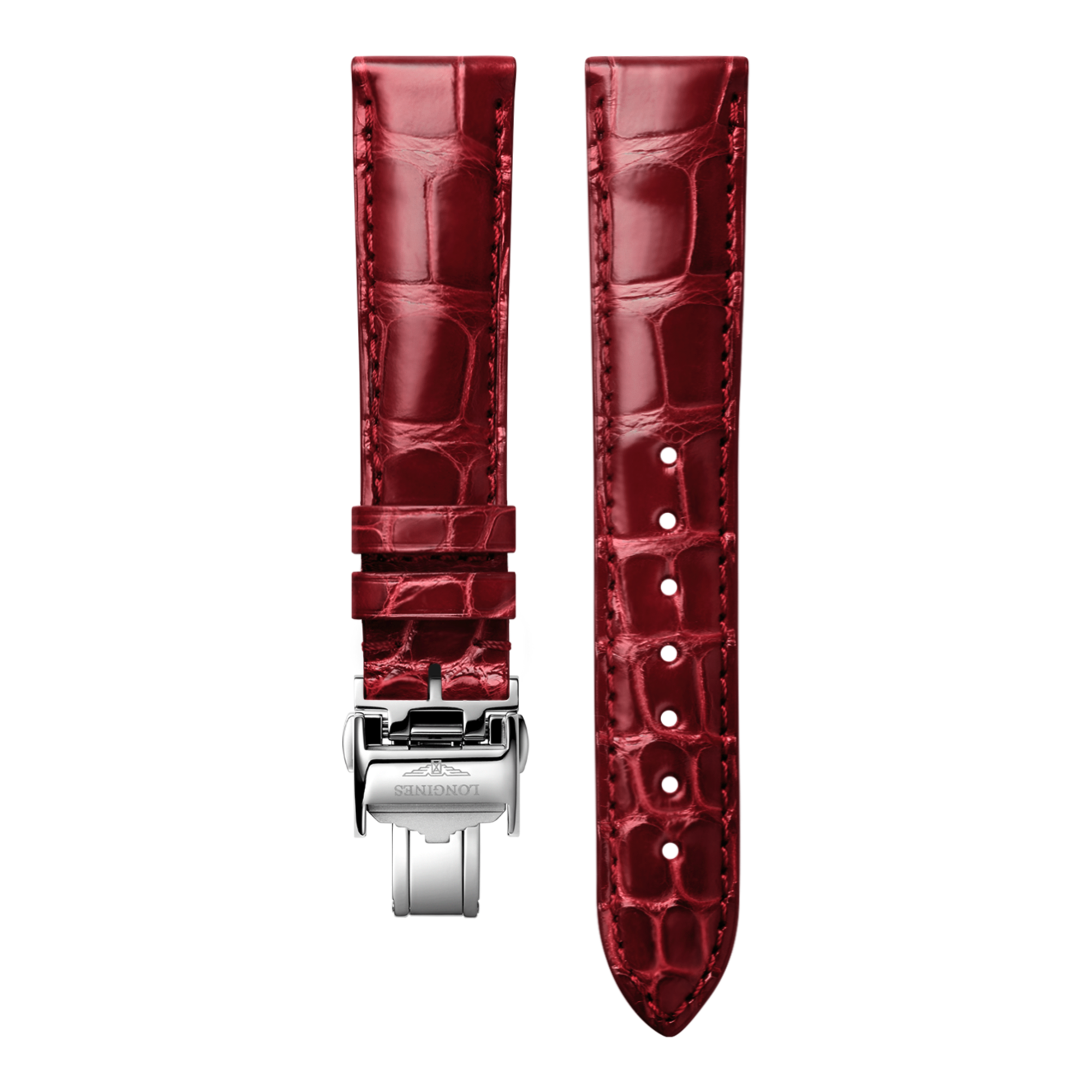 Longines alligator strap price best sale