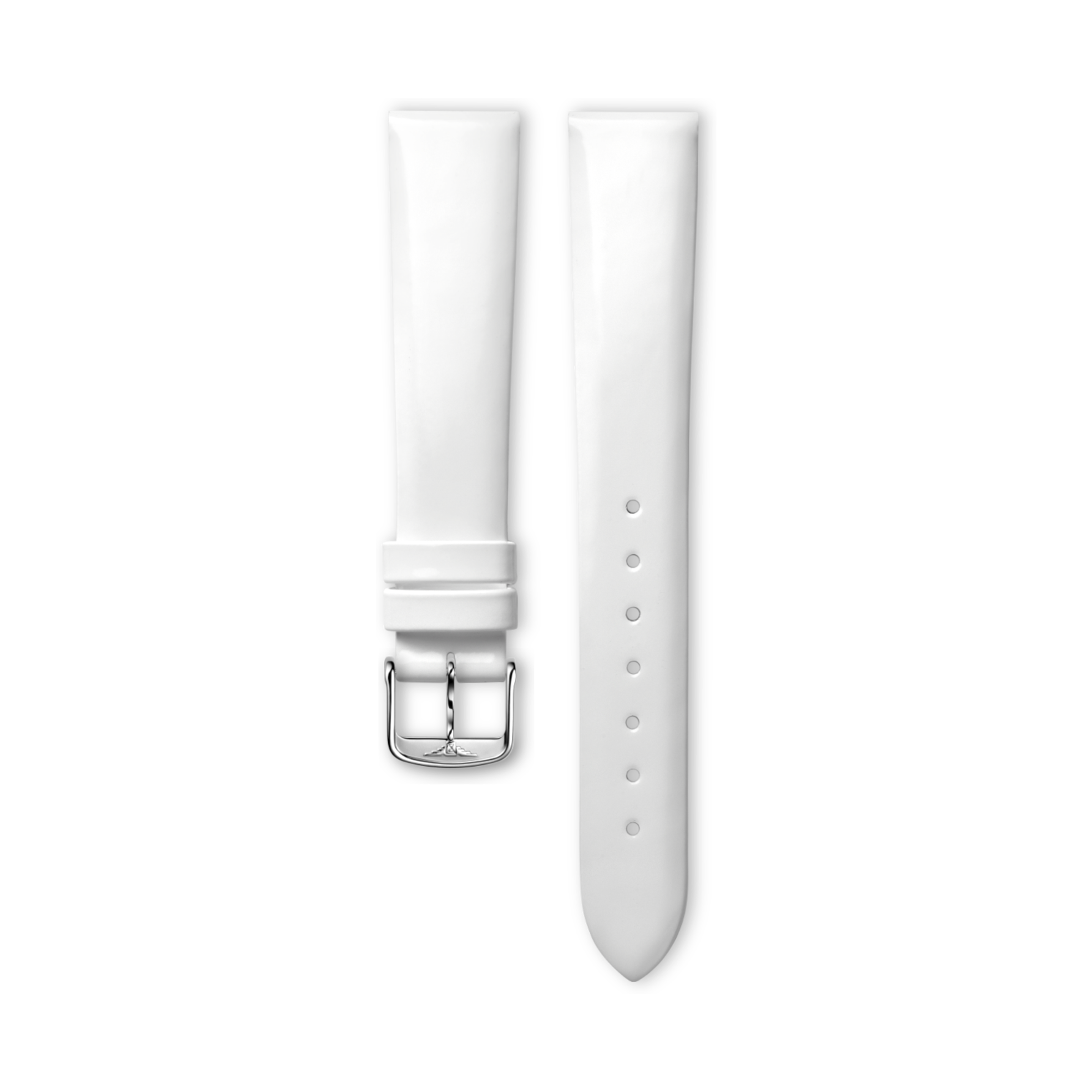 Longines Bright white calf leather strap Strap - L682114323 & L649101652