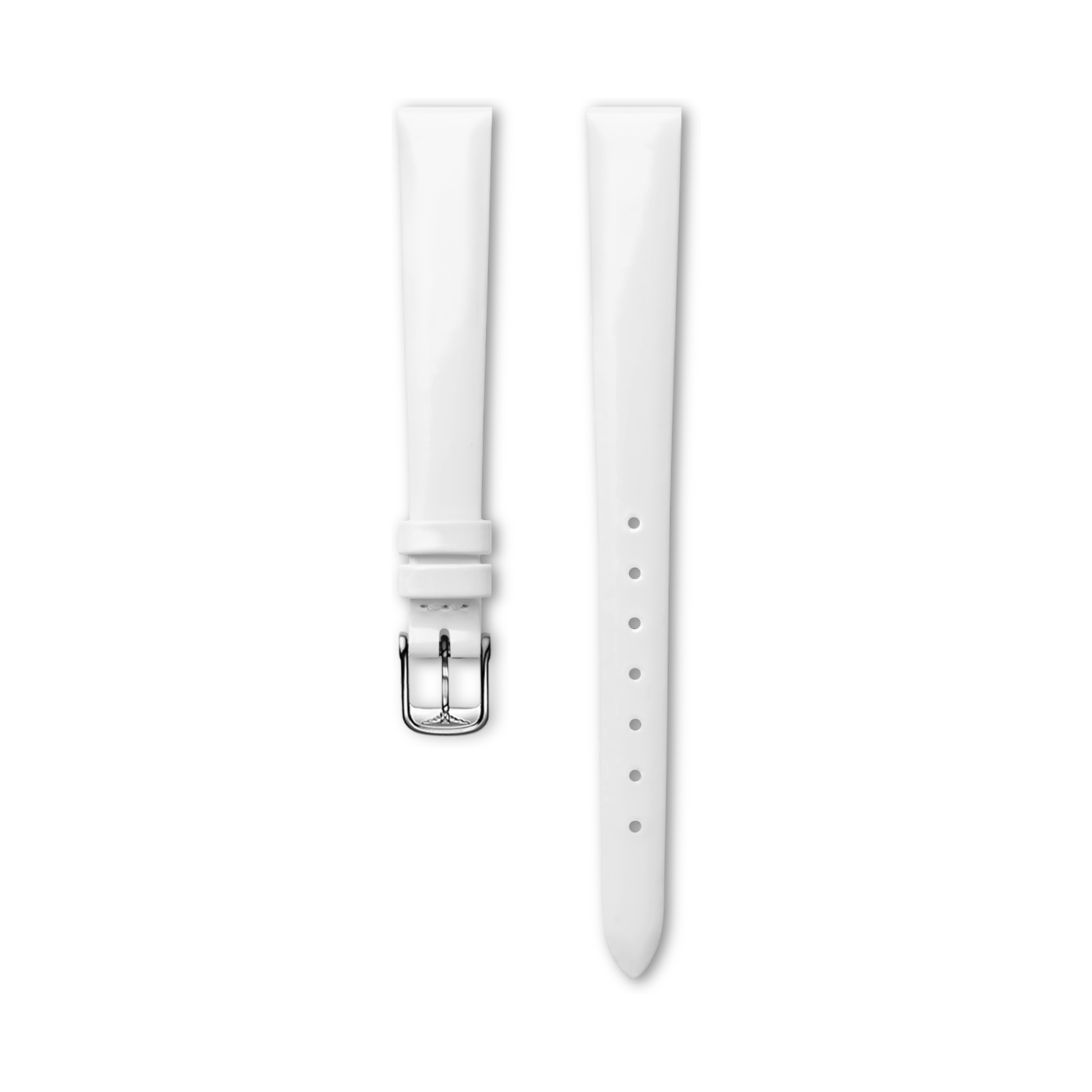 Longines Bright white calf leather strap - L682124777 & L649101645