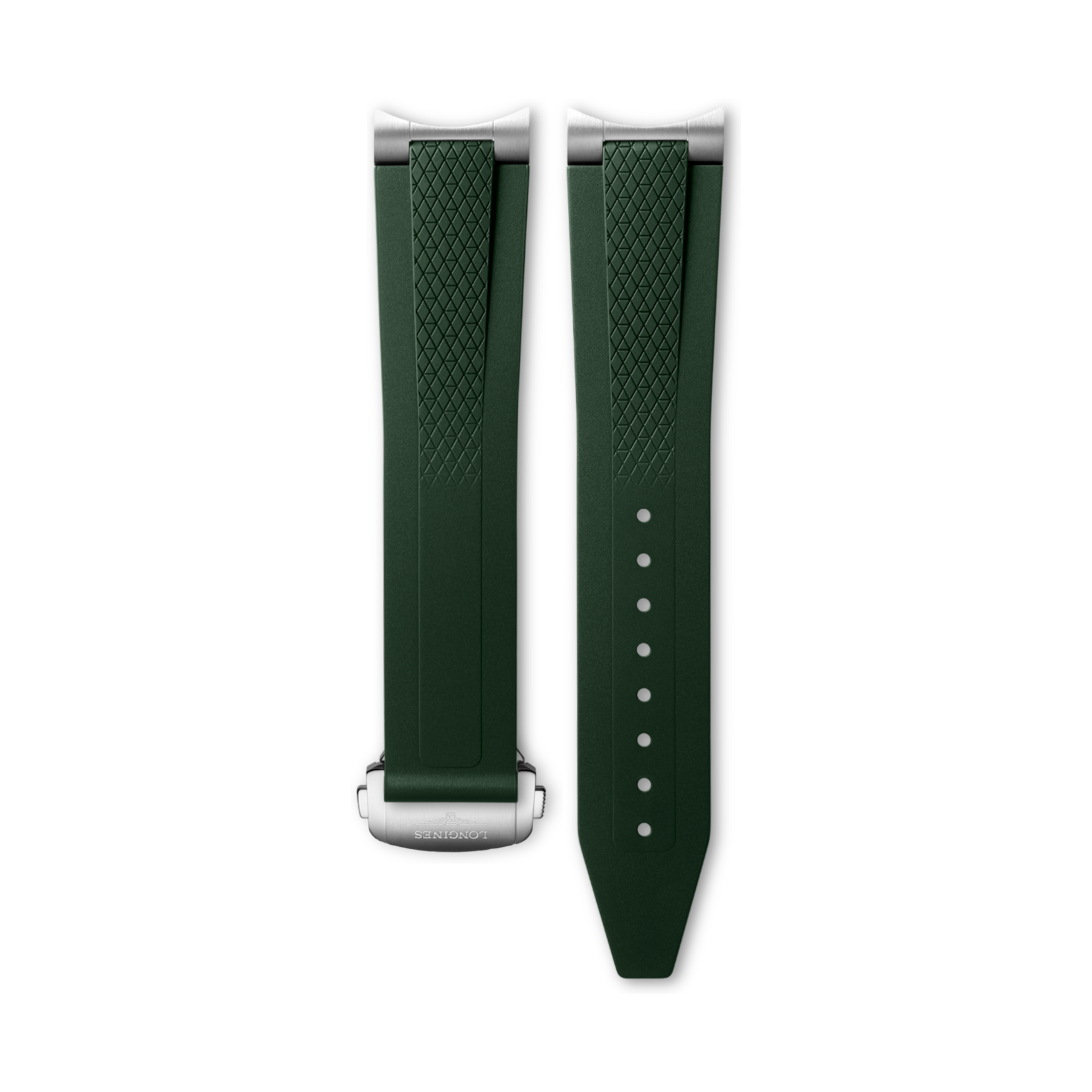 Longines Green rubber strap - CL682172905