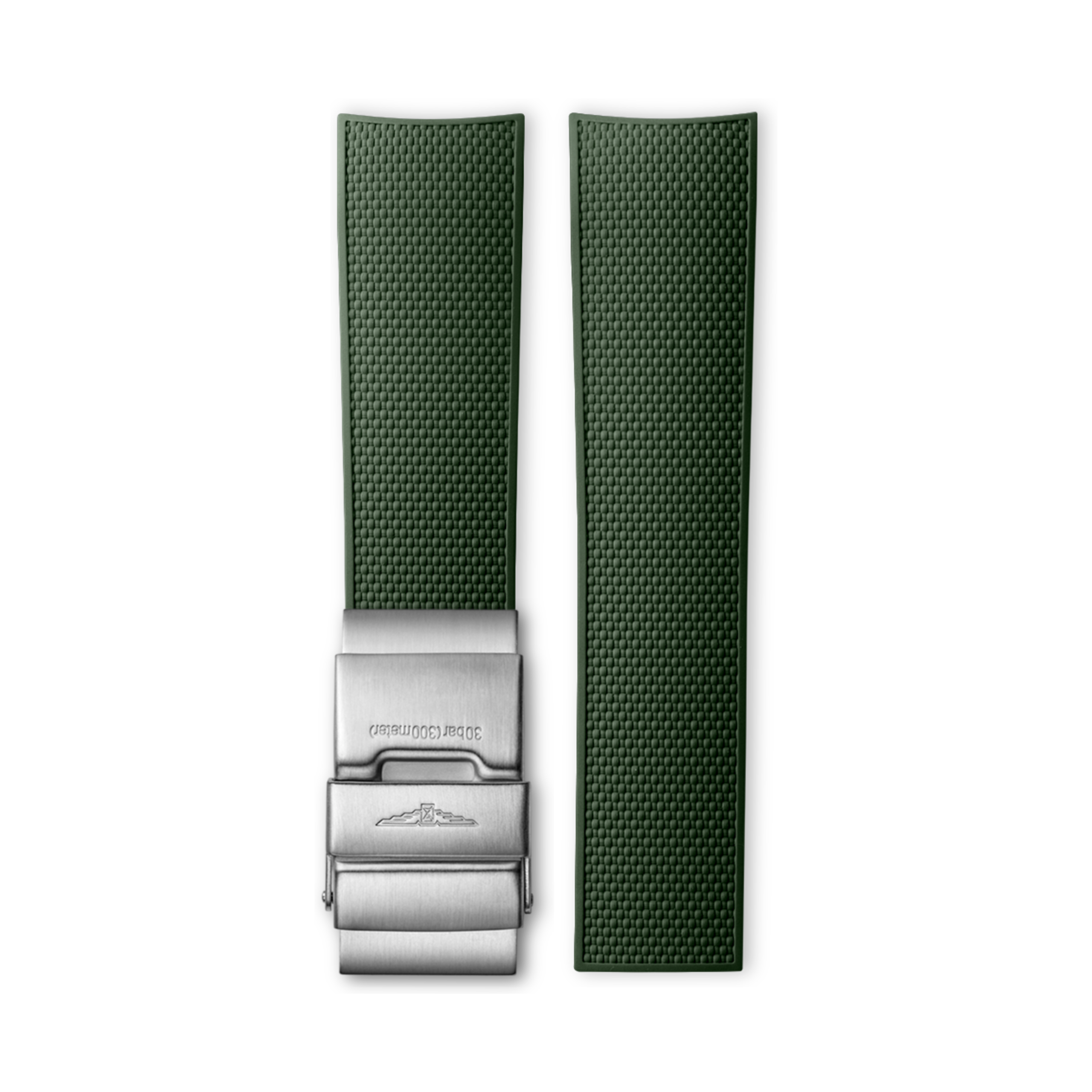Longines Green rubber strap - L682158037 & L639124409