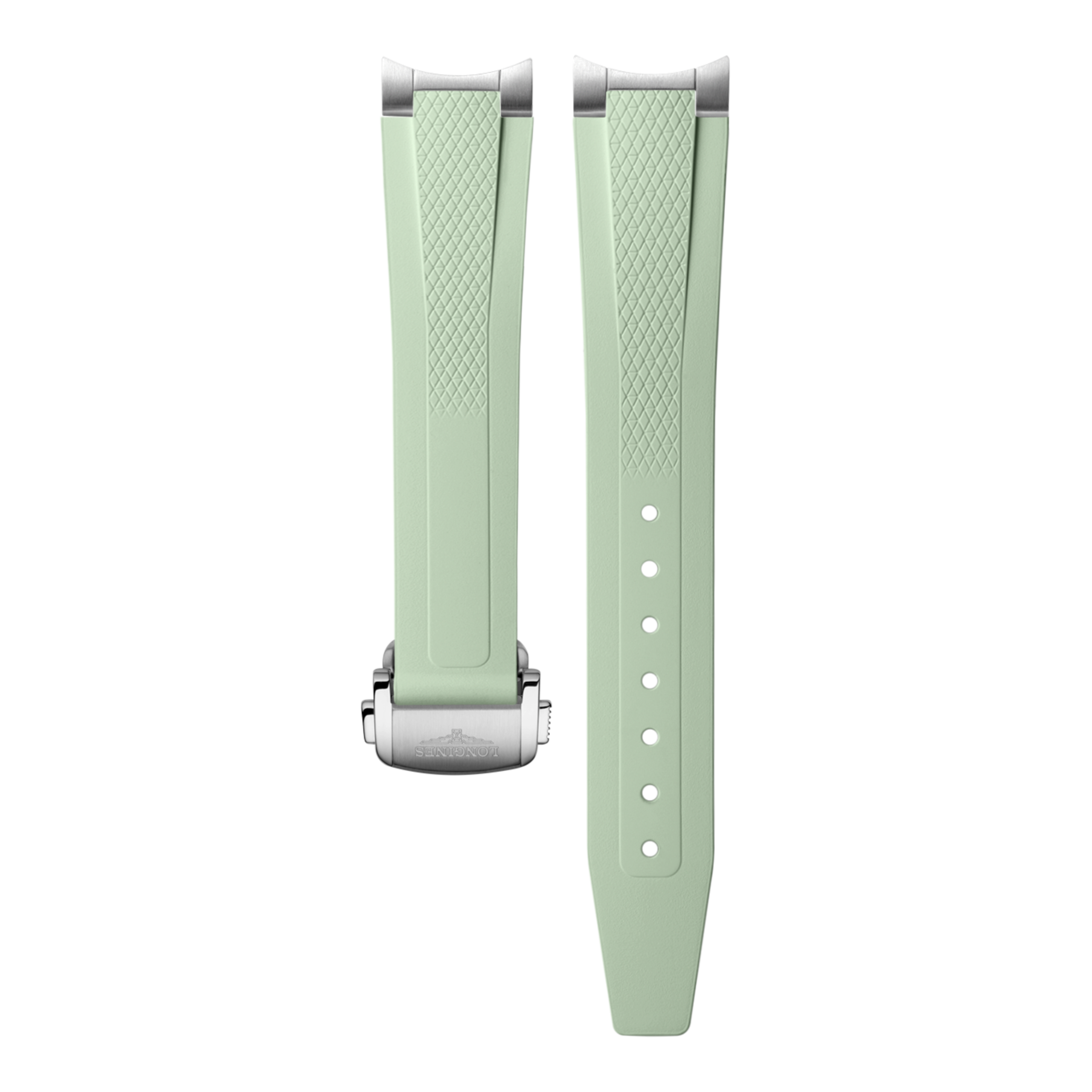 Green Rubber Strap CL682170797, 17cm, CONQUEST | LONGINES US Green Rubber Strap CL682170797, 17cm, CONQUEST | LONGINES US