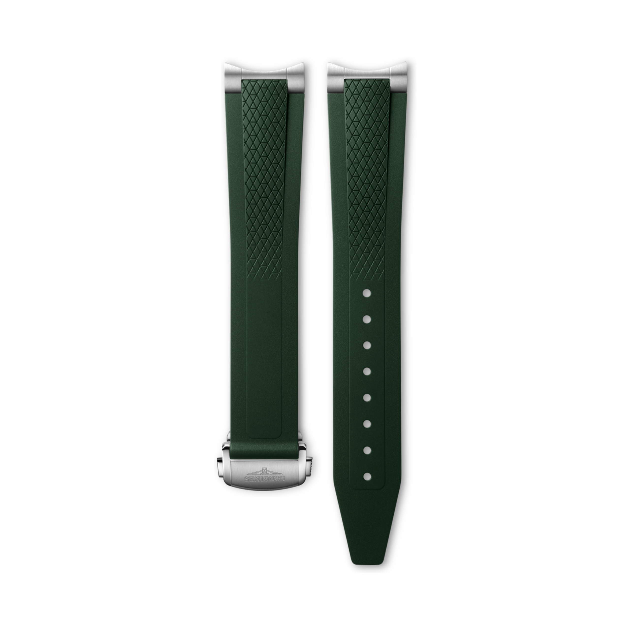 Longines Green rubber strap - L682172901 & L639172913