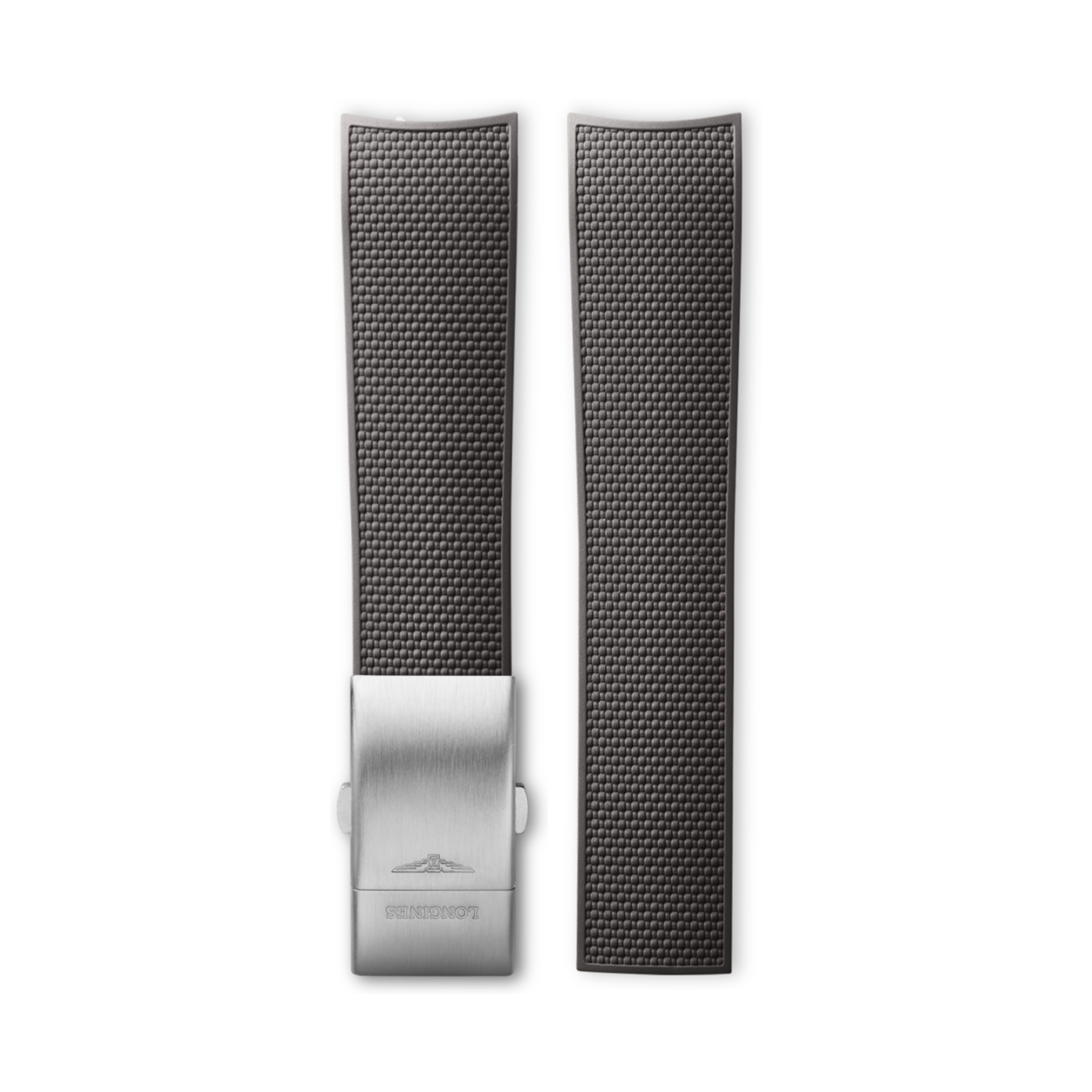 Longines Grey rubber strap - L682165735 & L639165751