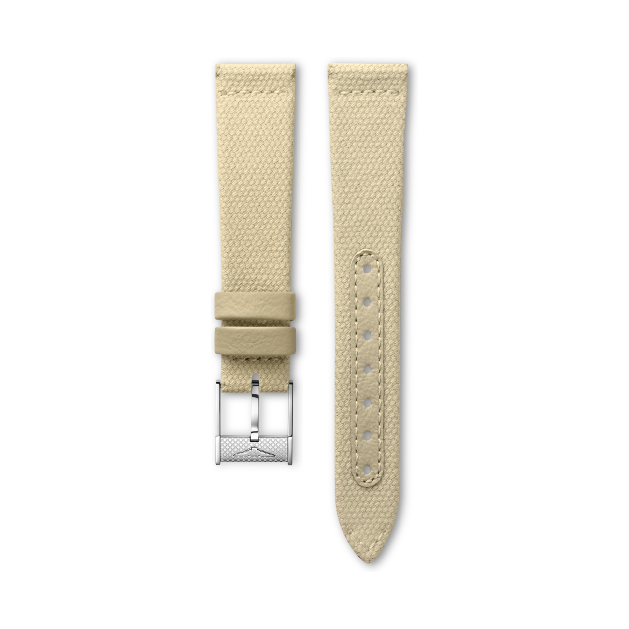 Longines マットベージュの合成ナイロン Strap - CL682166562