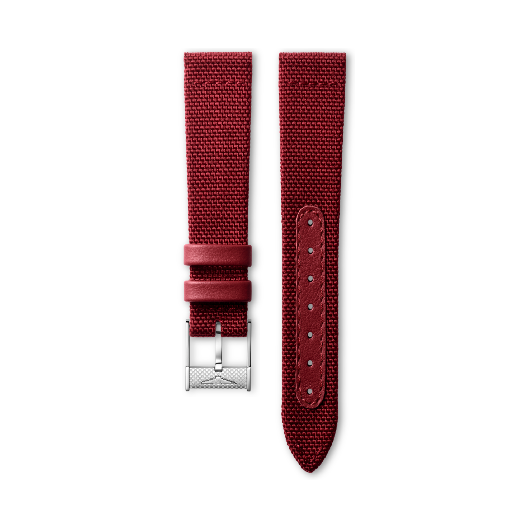 Mat Bordeaux Nylon Synthetic 19mm | CL682166560 | LONGINES LEGEND