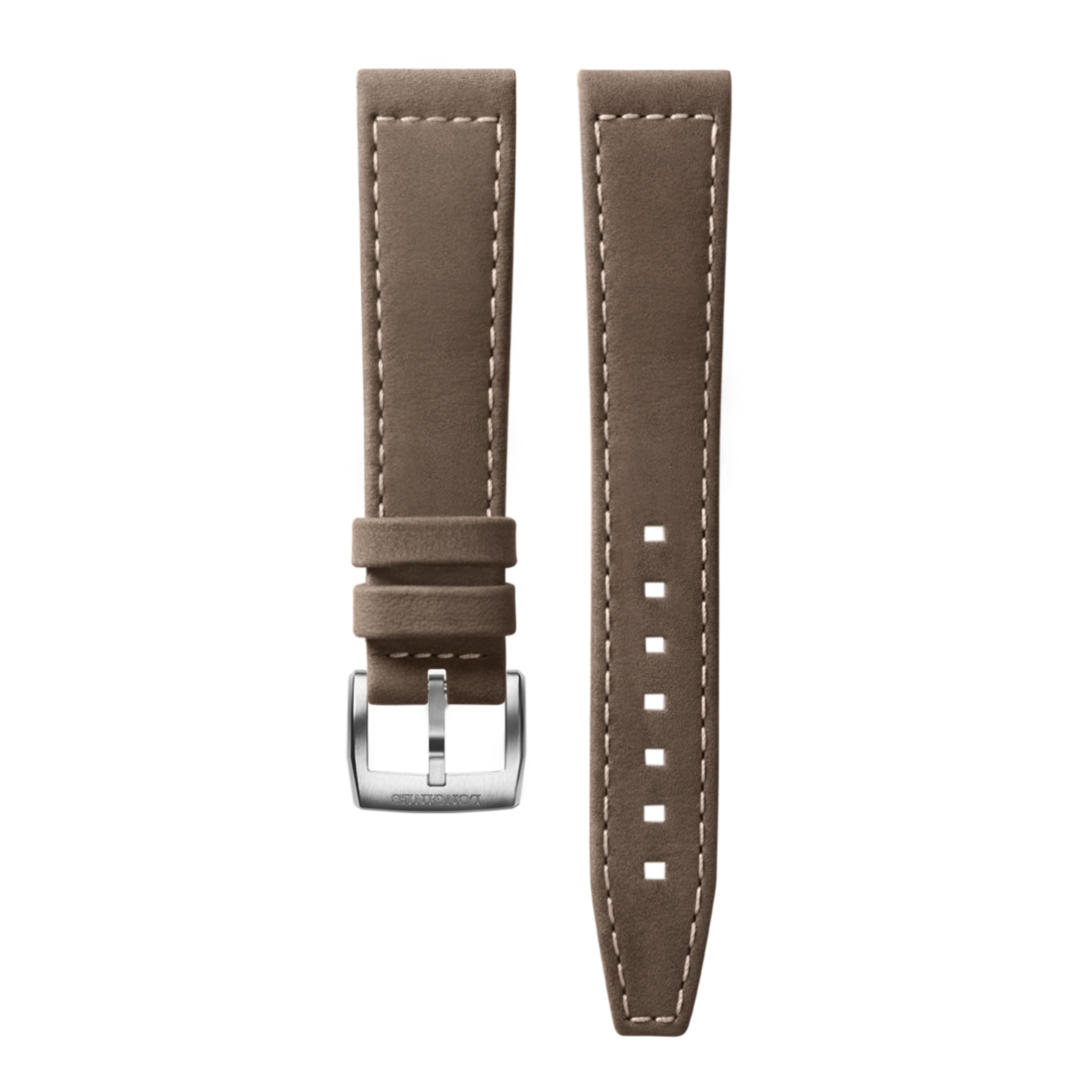 Mattbeiges Kalbslederarmband