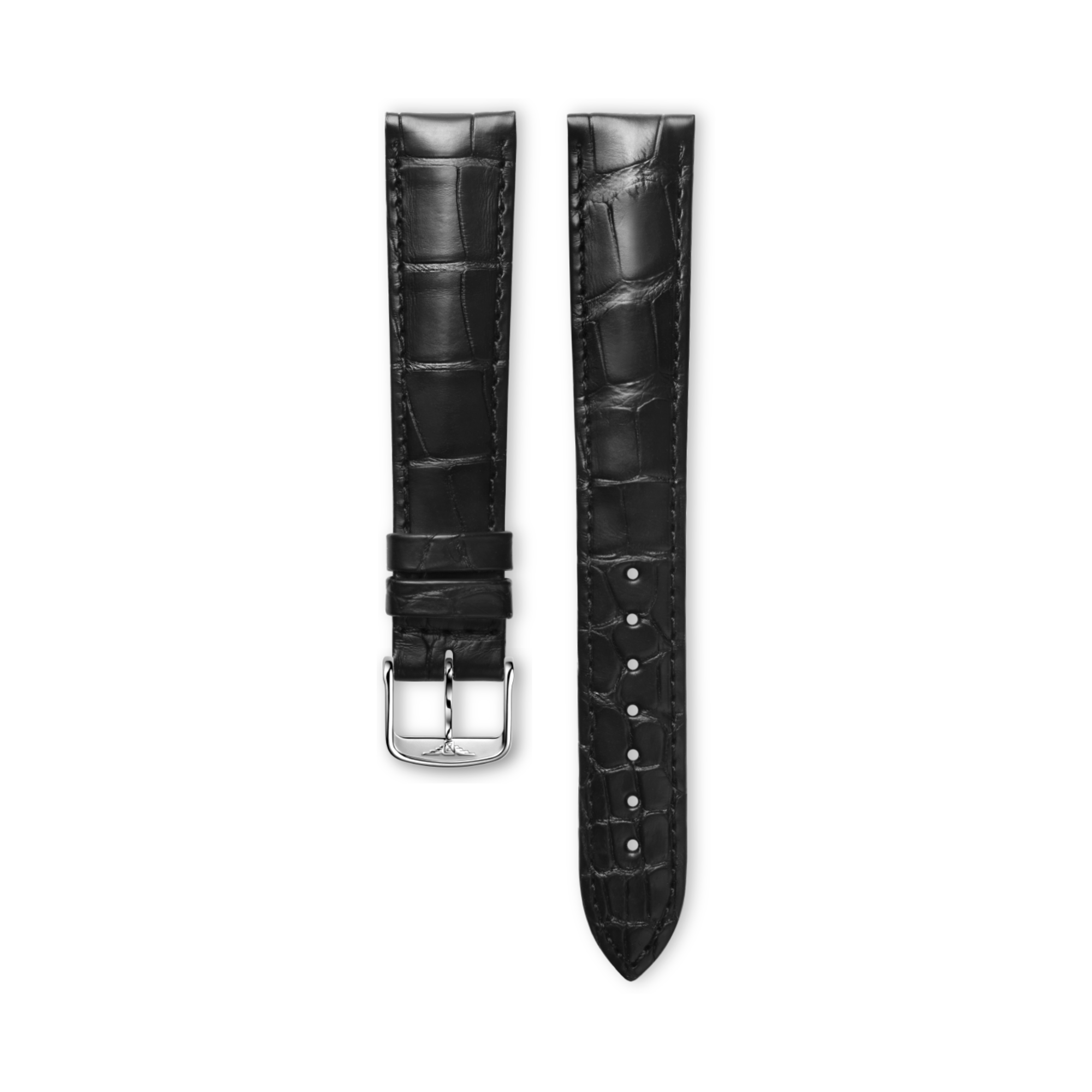 Matt Black Alligator Strap L682101071, Dolcevita | Longines® US