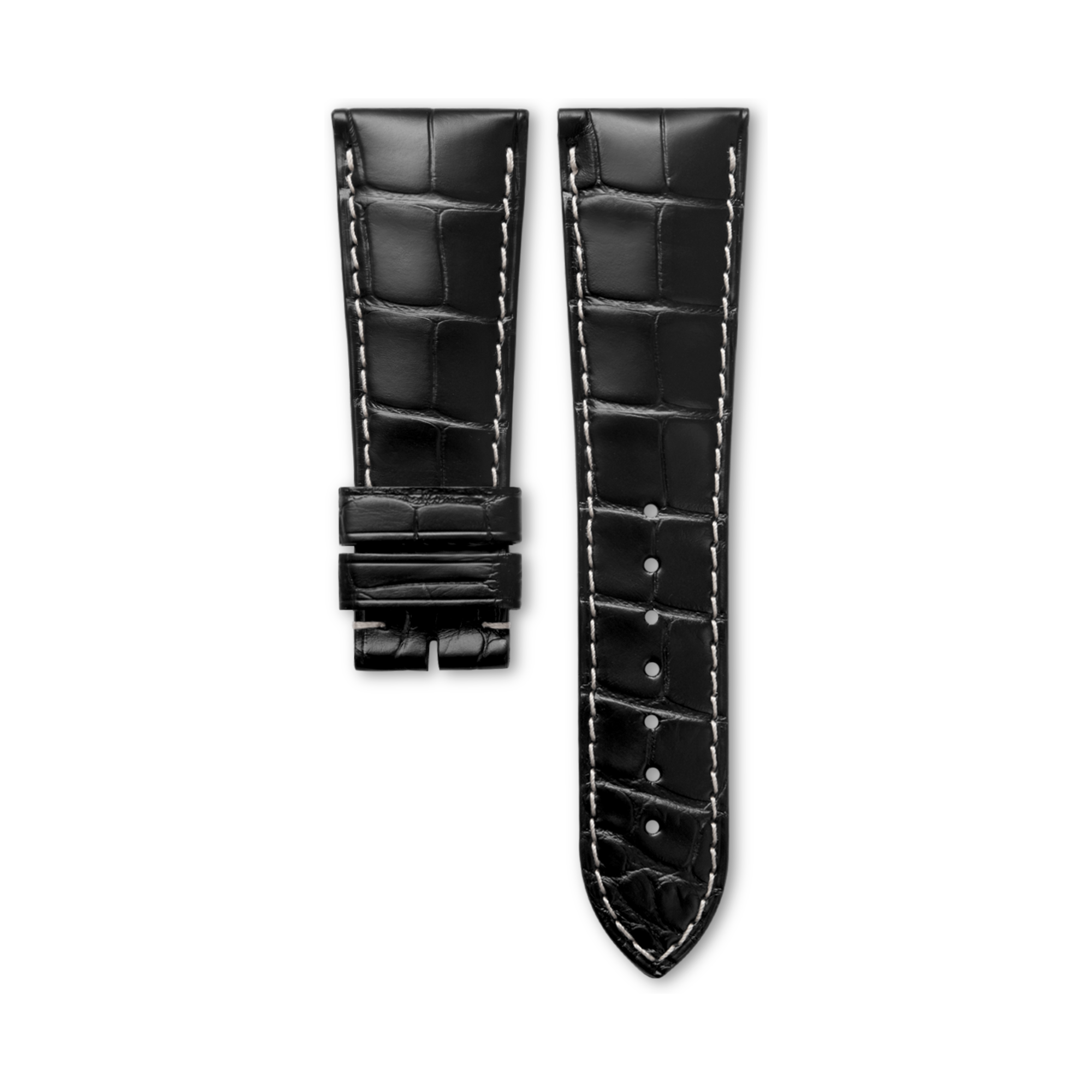 ［新品］ブライトリング カーフスキンレザー ブラック 22mm レザー 時計用ストラップ｜ブライトリング | Breitling