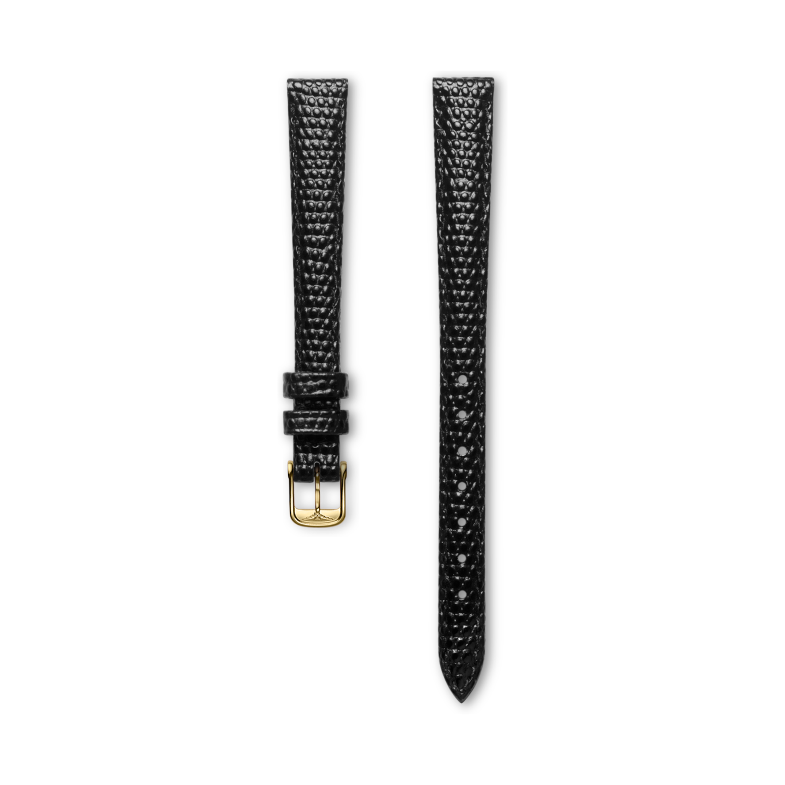 Longines Matt black calf leather strap - L682100751 & L649101646