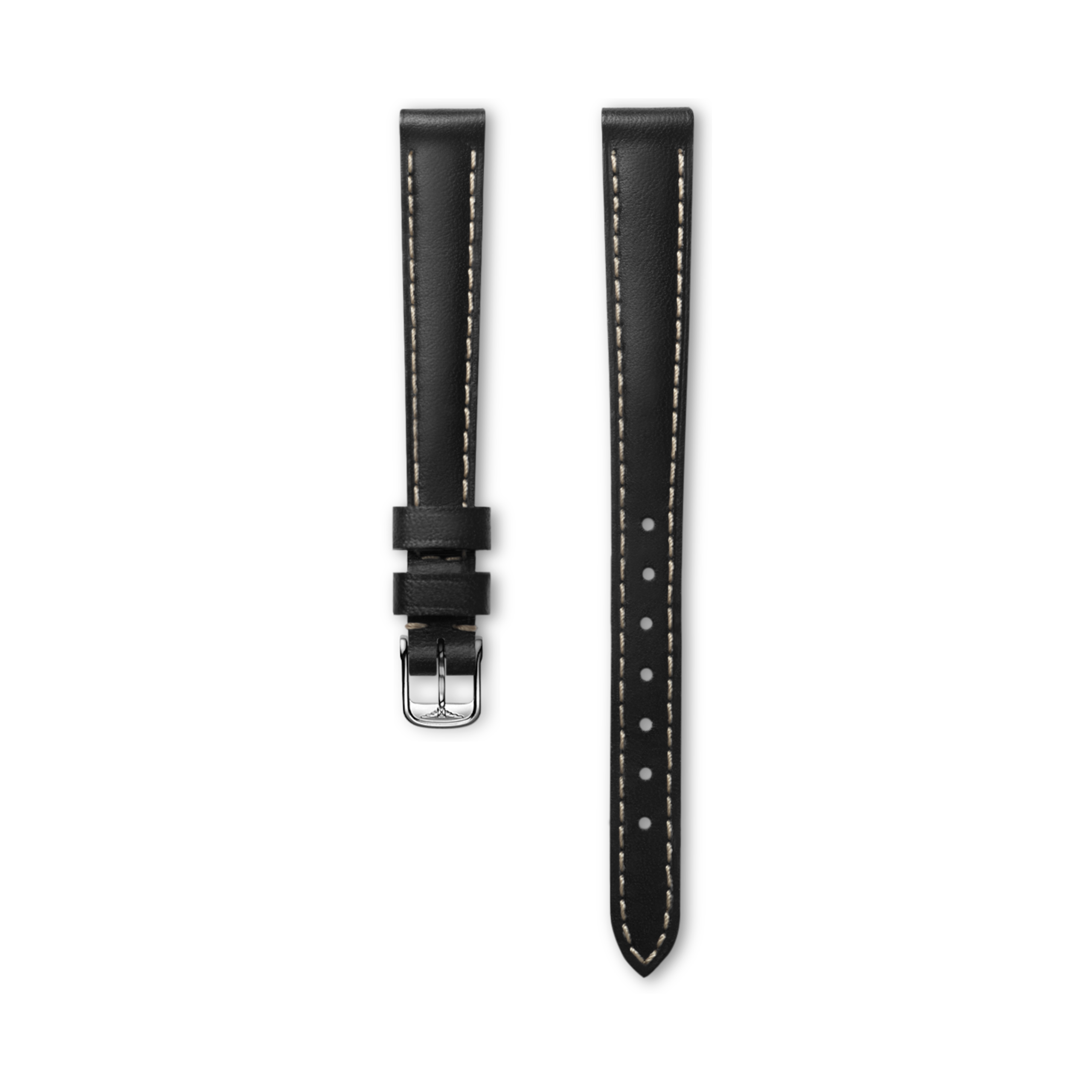 Longines Matt black calf leather strap - L682112053 & L649101645