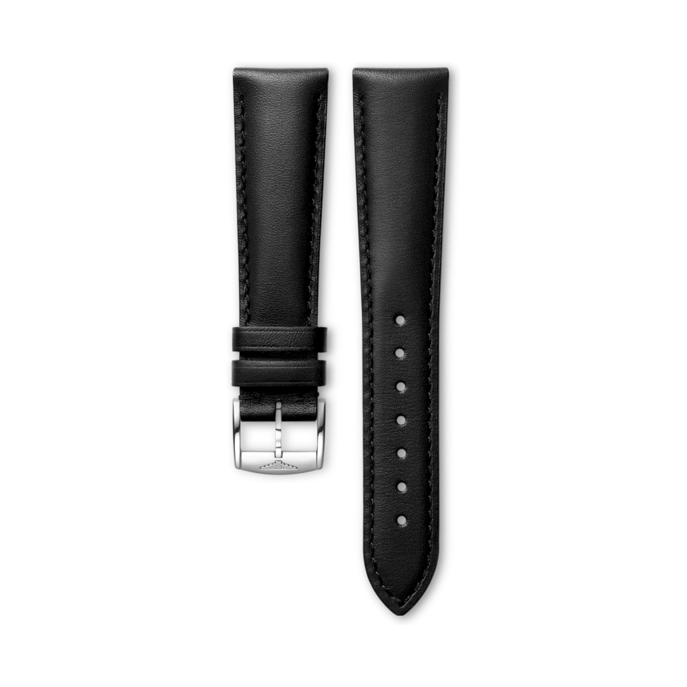 Longines Matt black calf leather strap Strap - L682169127 & L649169110