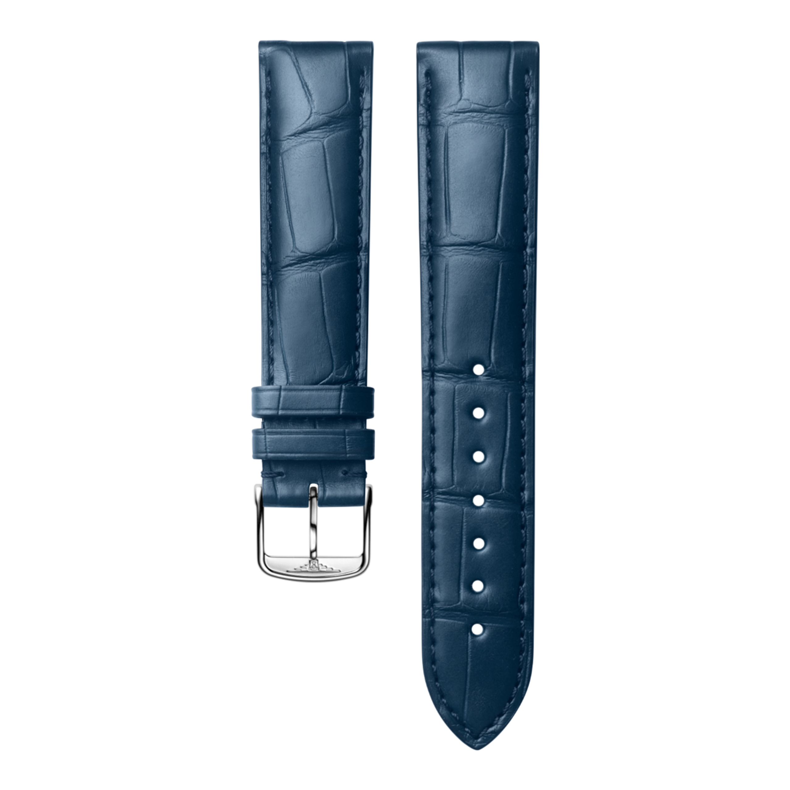 Bright Grey Alligator Strap Cl682145133, 19cm, LONGINES Bright Grey Alligator Strap Cl682145133, 19cm, LONGINES