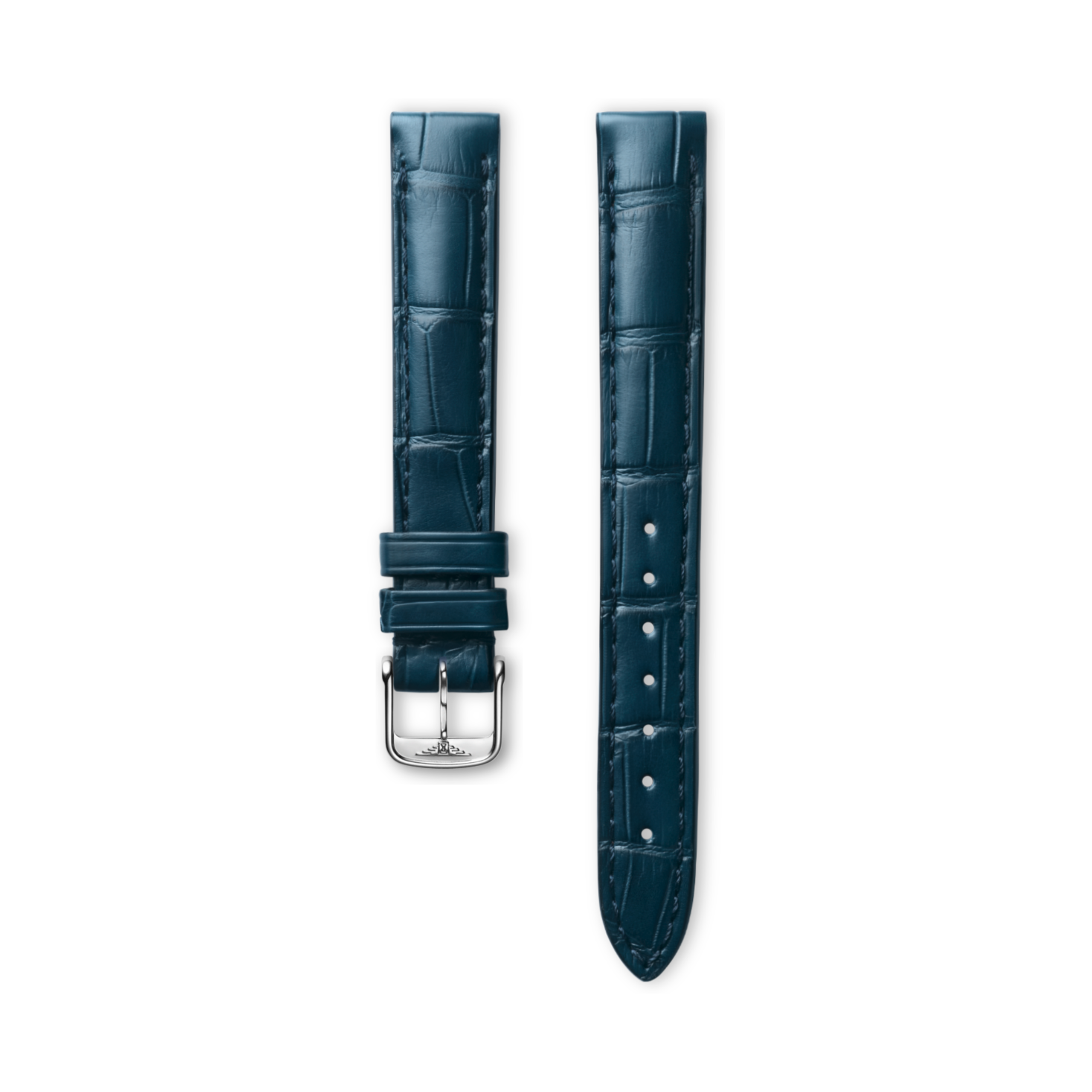 Longines Matt blue alligator strap - L682154070 & L649101649