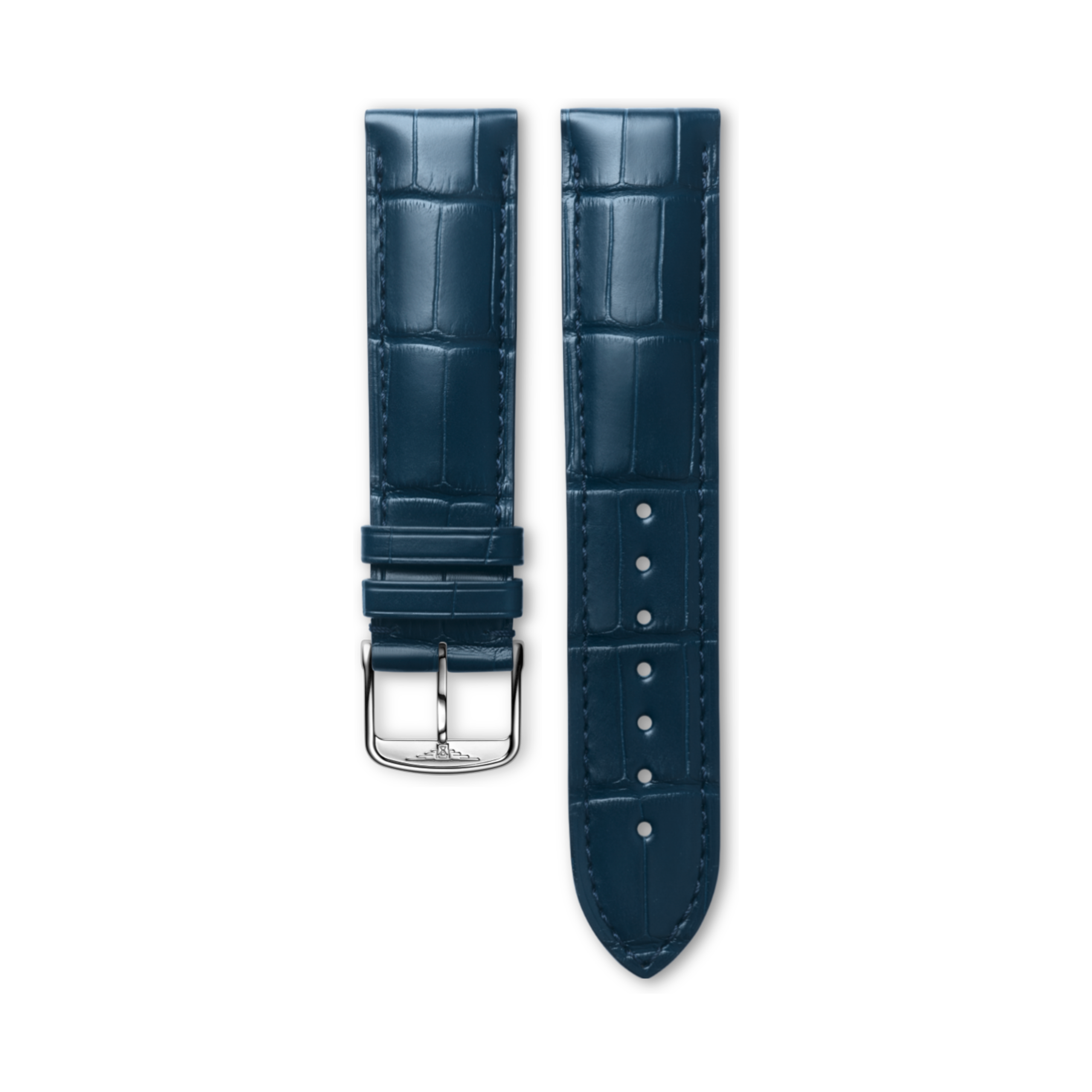 Longines Matt blue alligator strap - L682154080 & L649101658