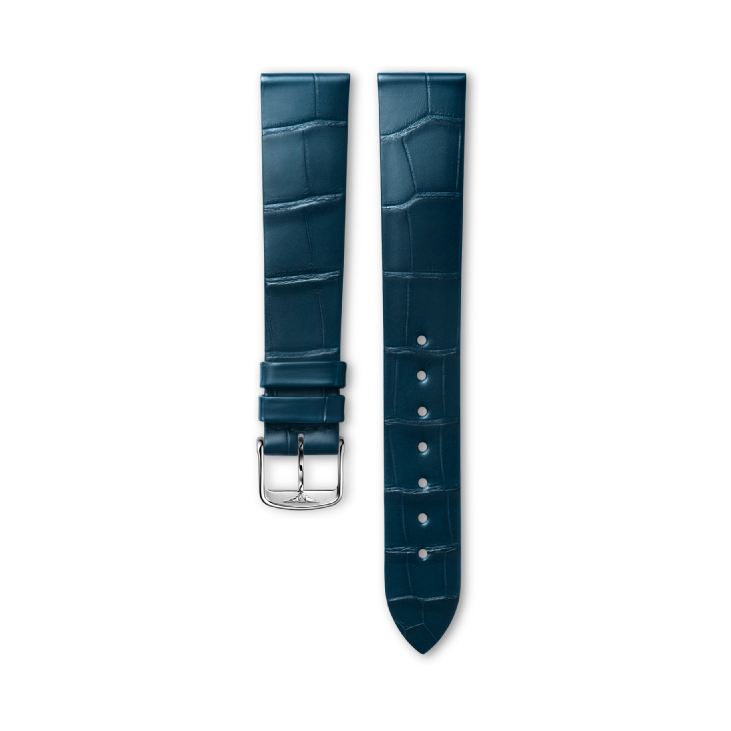 Longines Matt blue alligator strap - L682154999 & L649101652